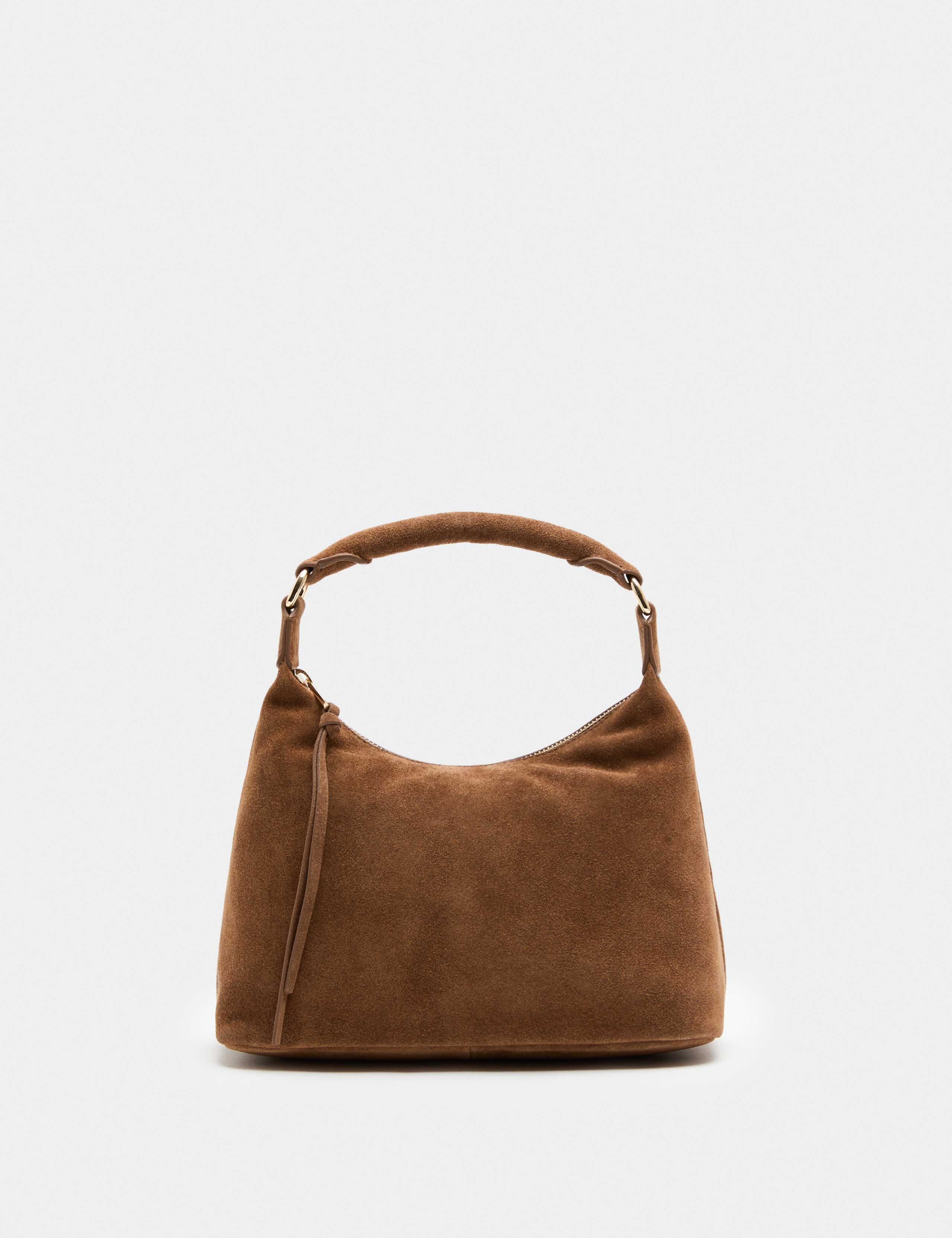 Suede Cross Body Bag