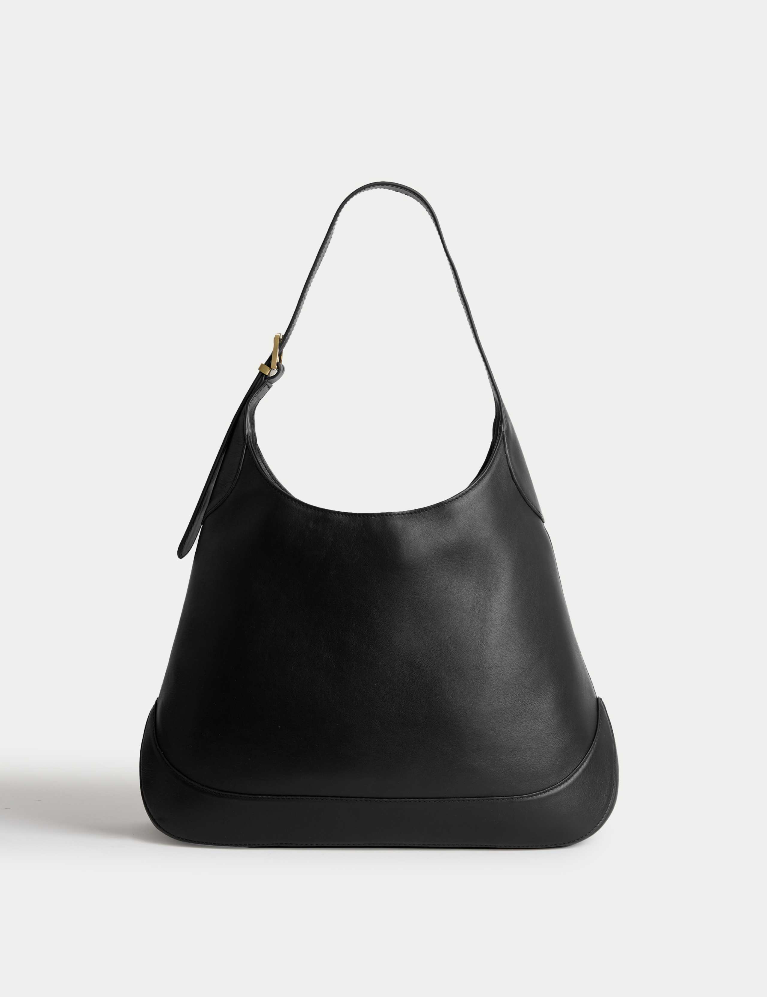 Leather Top Handle Shoulder Tote
