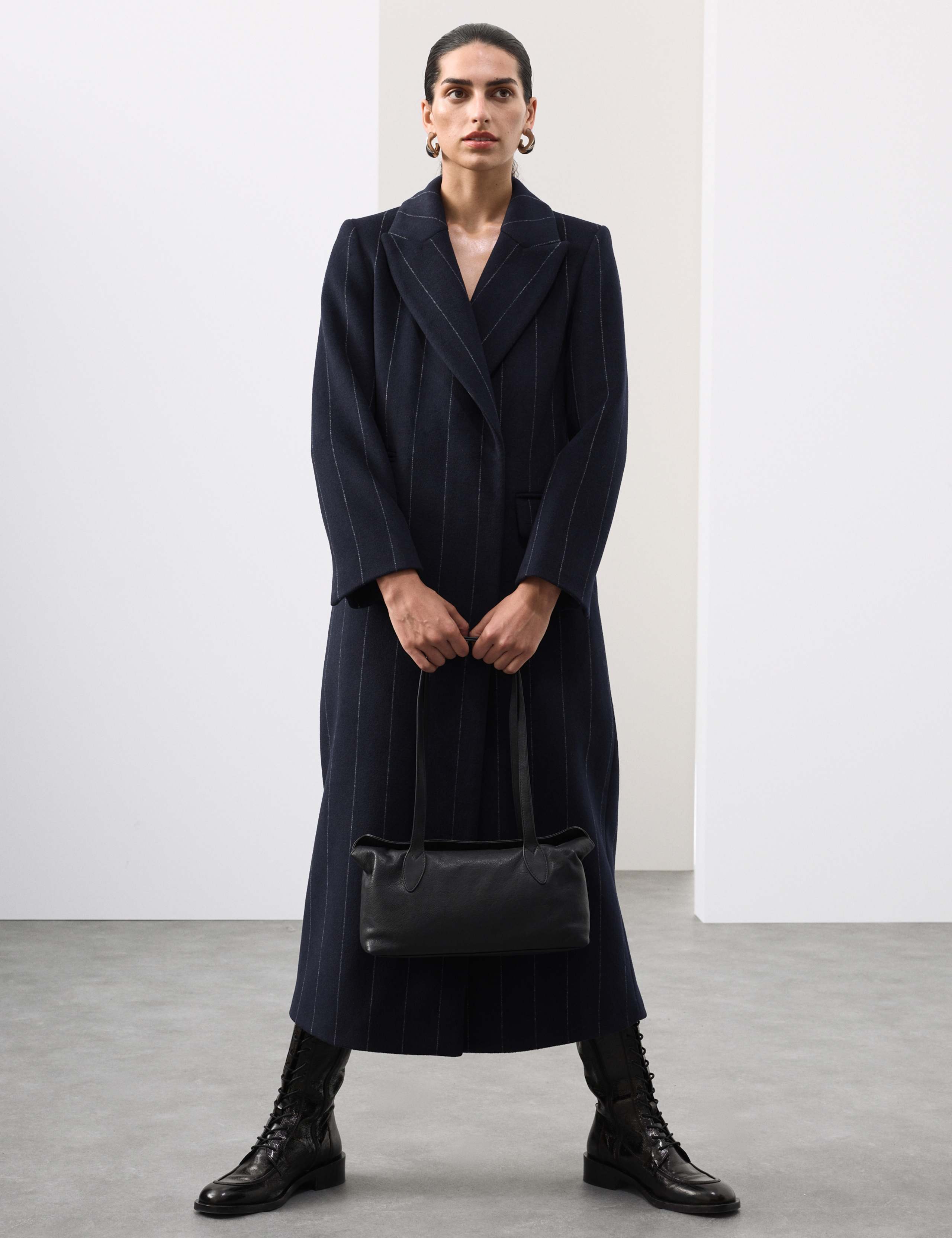 Leather Bowler Bag