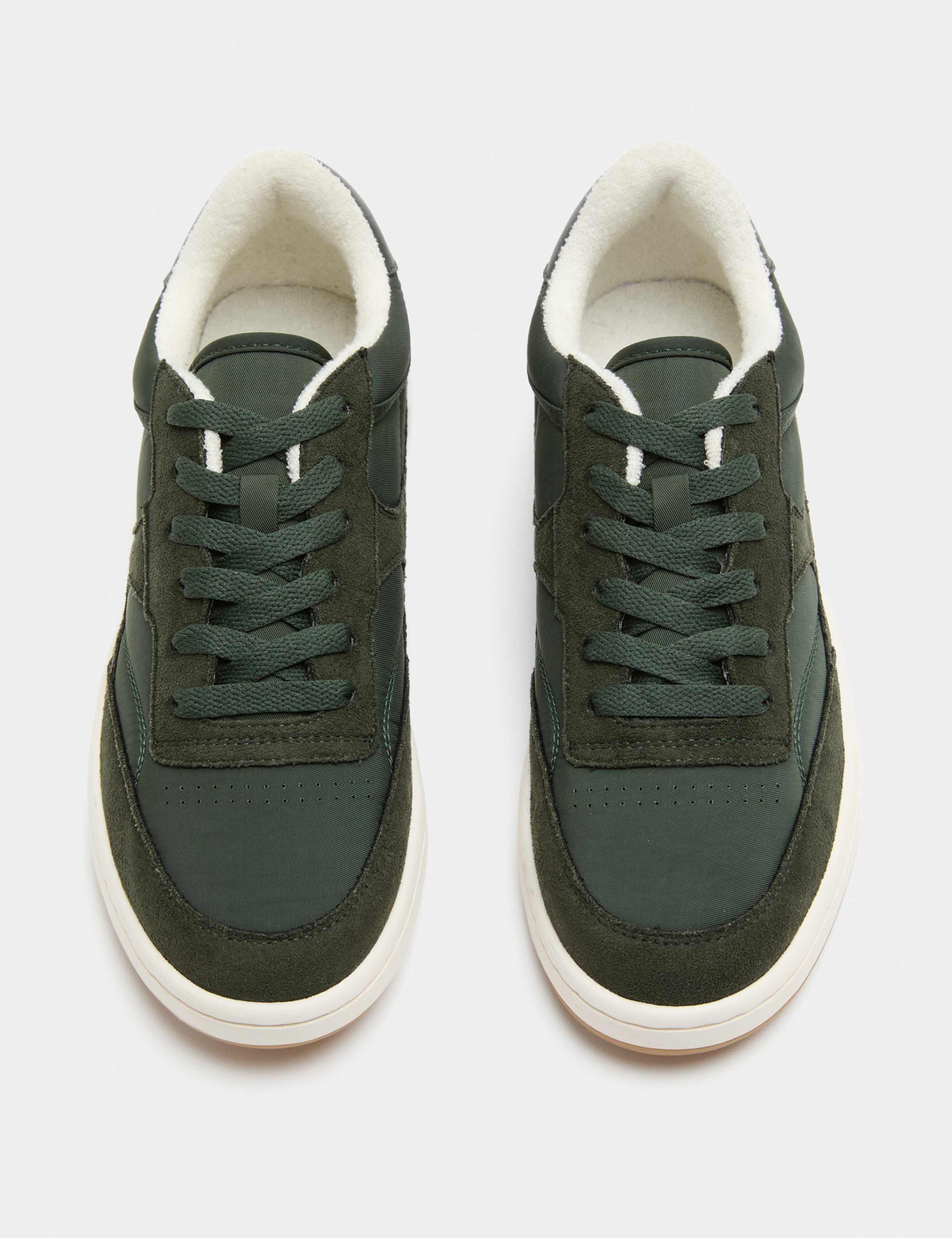 Nylon Retro Trainers