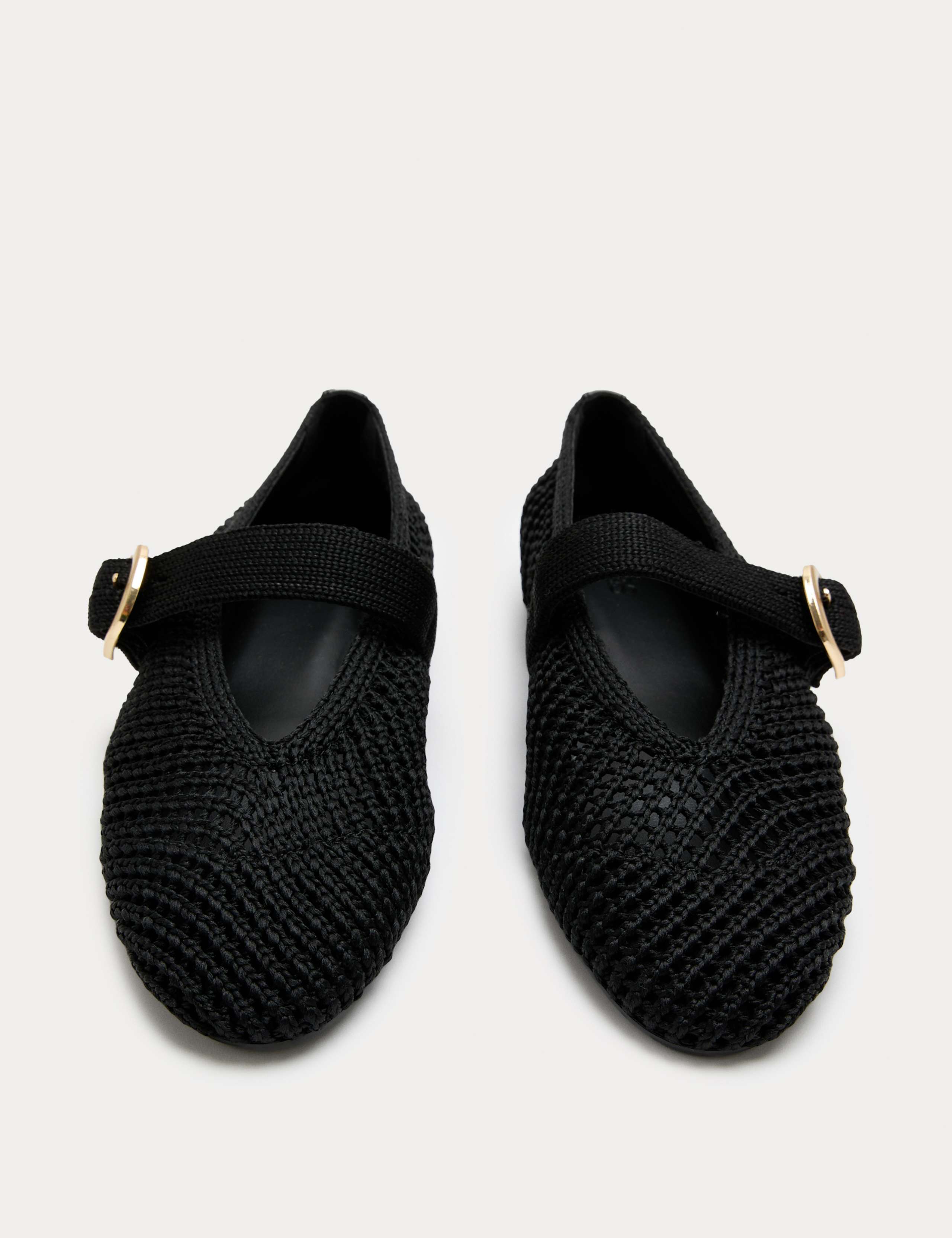 Buckle Flat Mary Jane Ballet Pumps