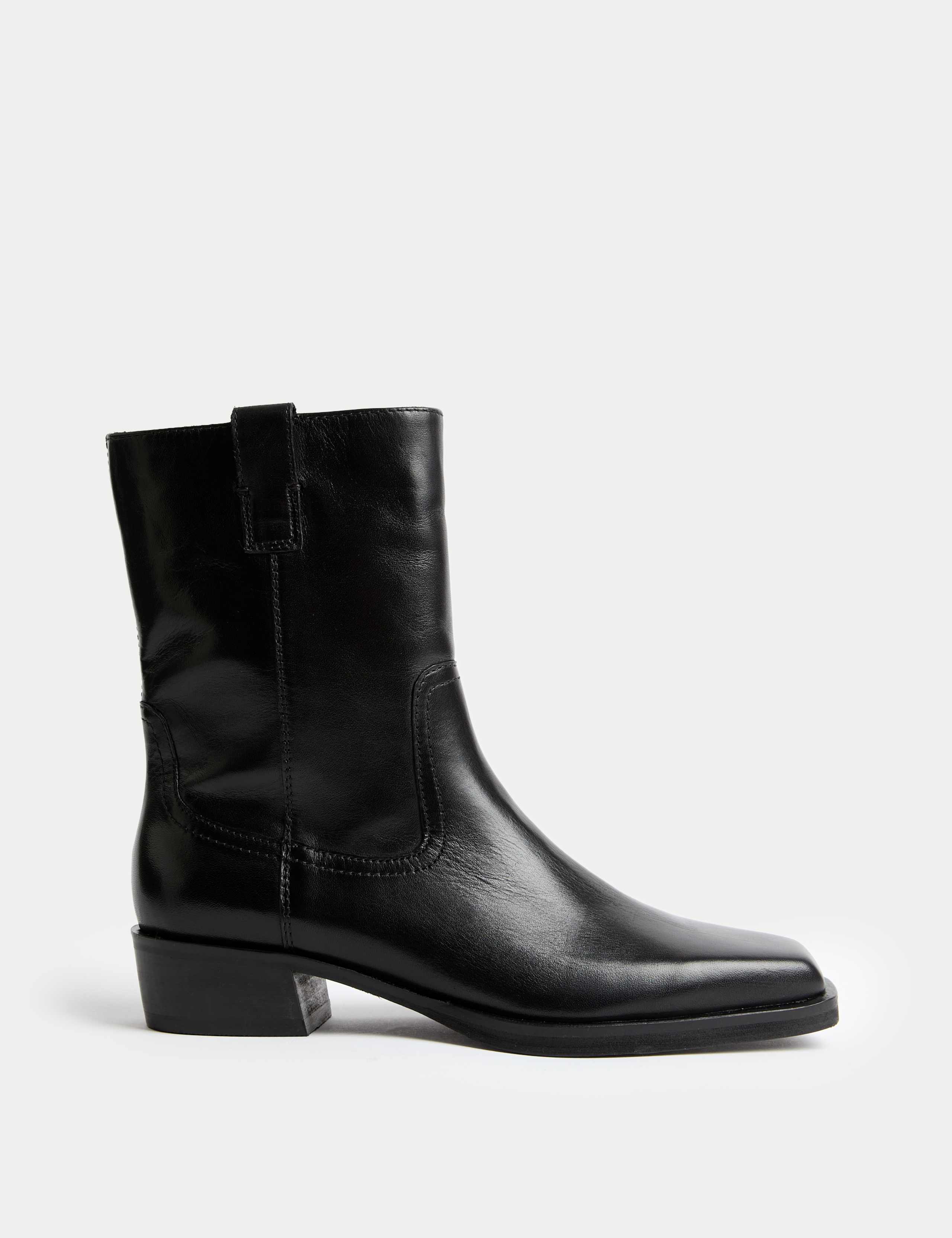 Leather Ankle Boot