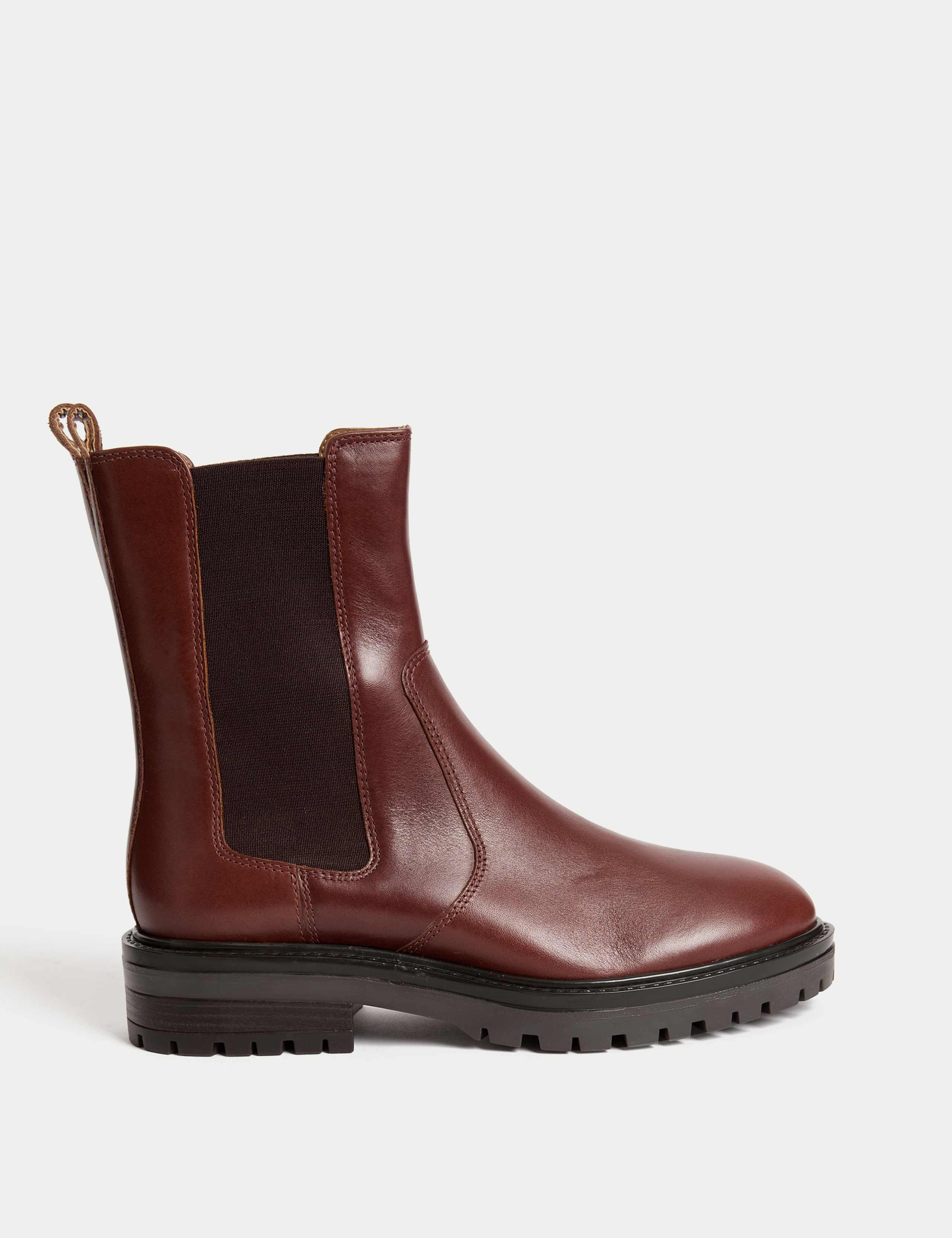 Leather Chelsea Ankle Boots