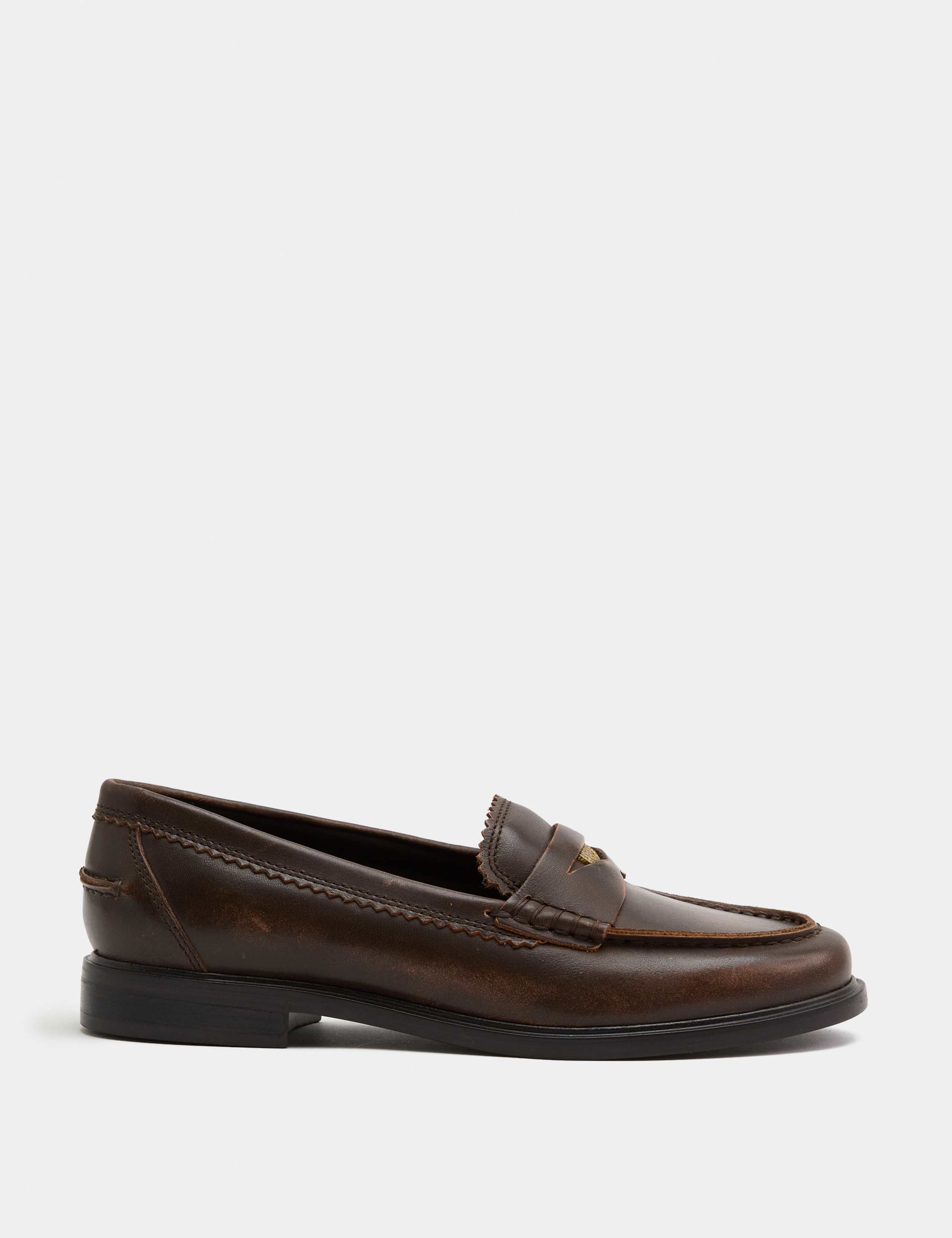 Leather Penny Loafers