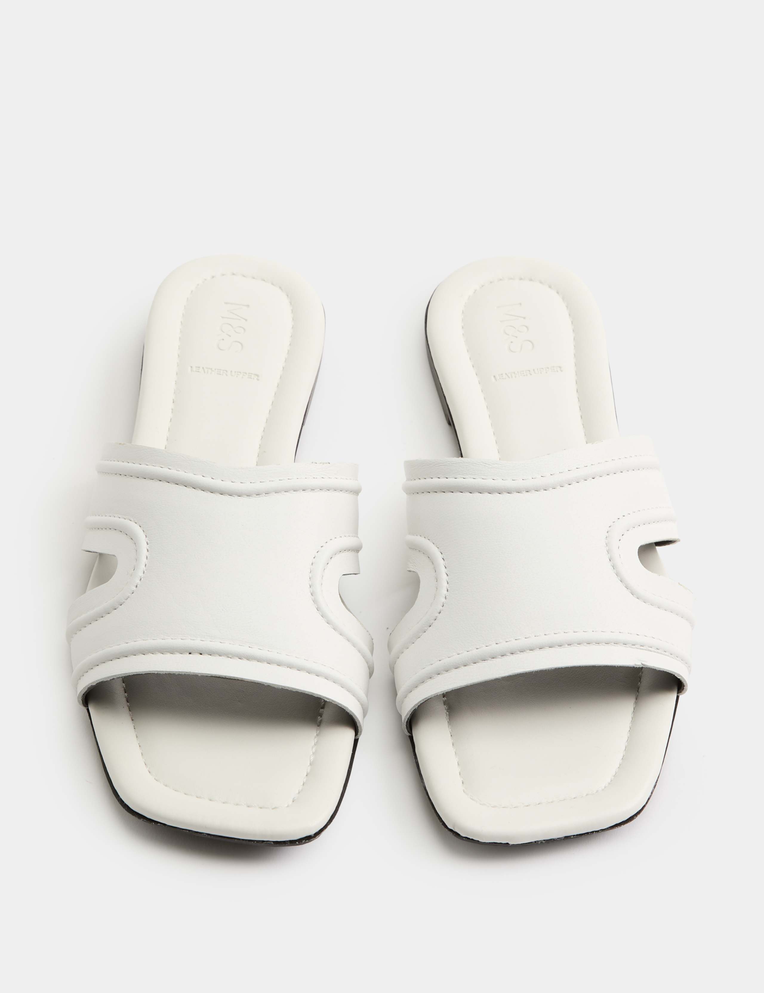 Leather Flat Mules