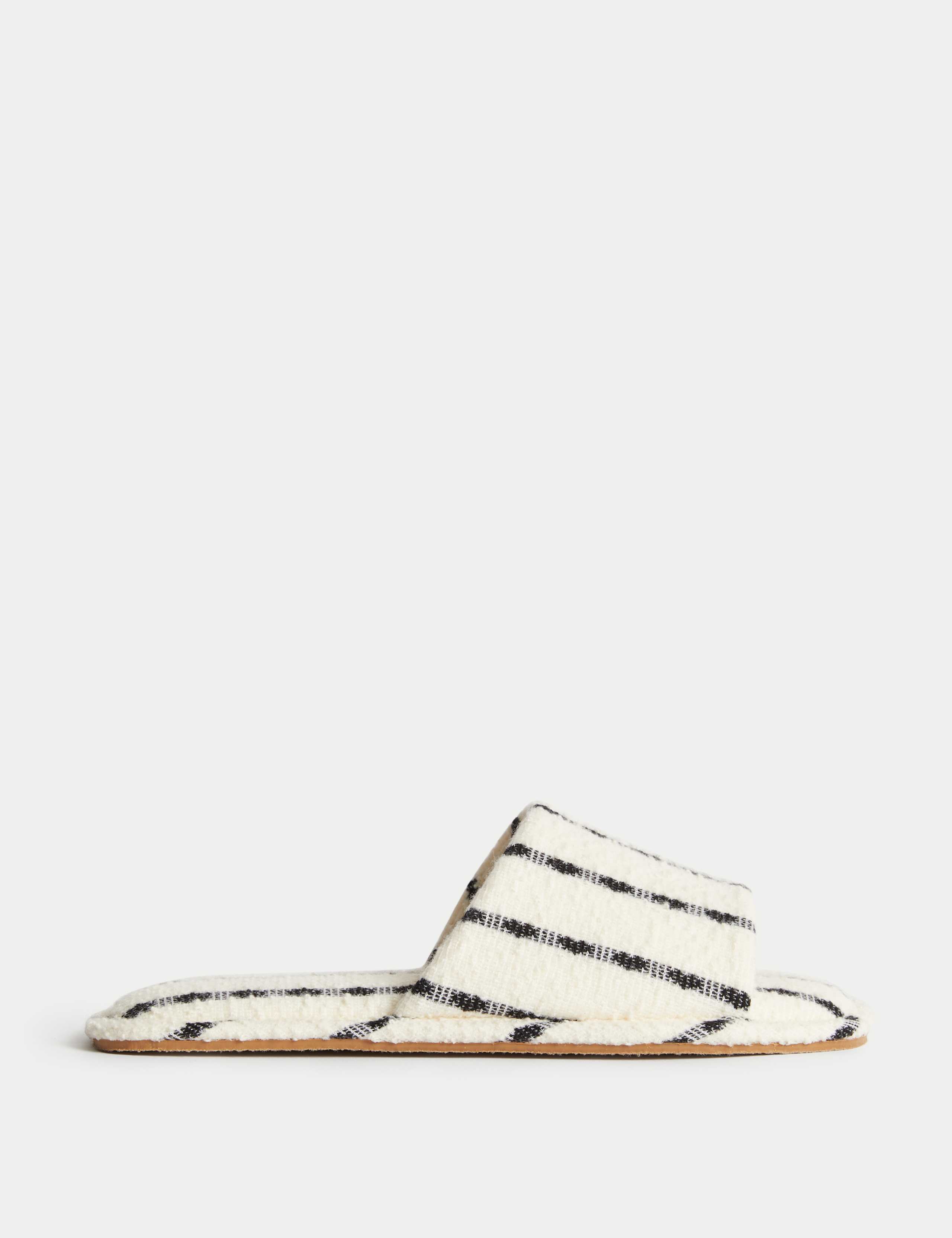 Striped Slider Slippers