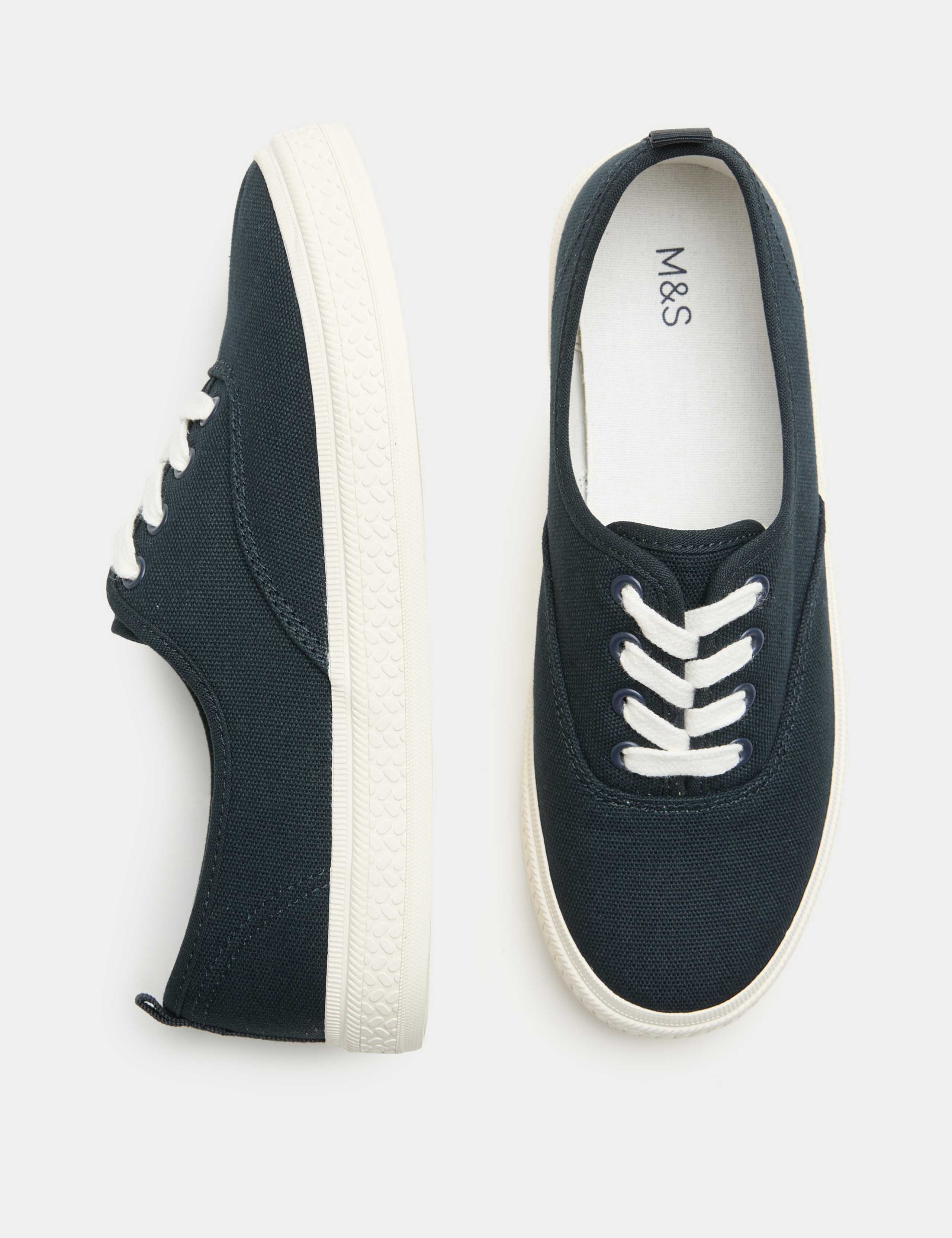 Canvas Plimsoll Trainers
