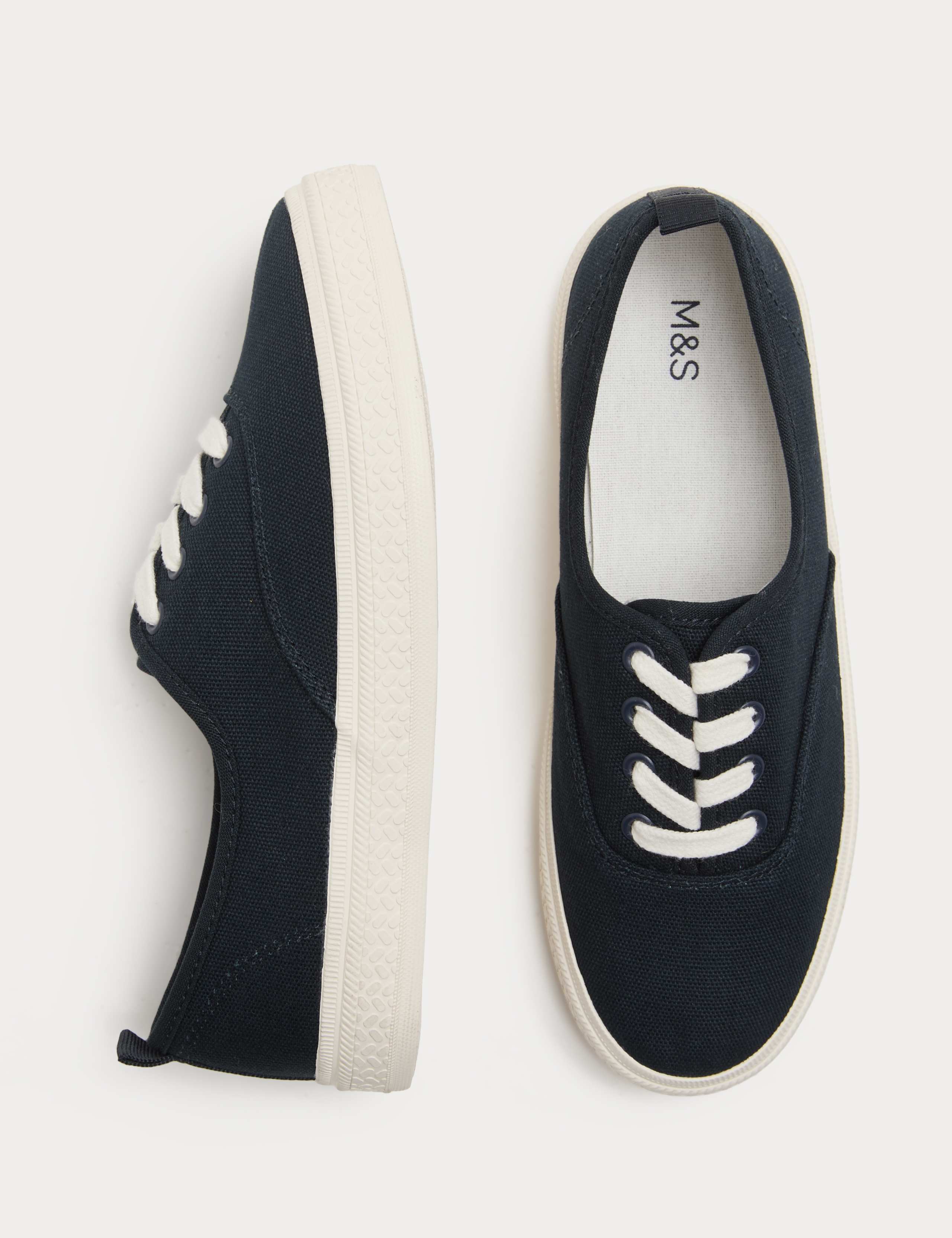 Canvas Plimsoll Trainers
