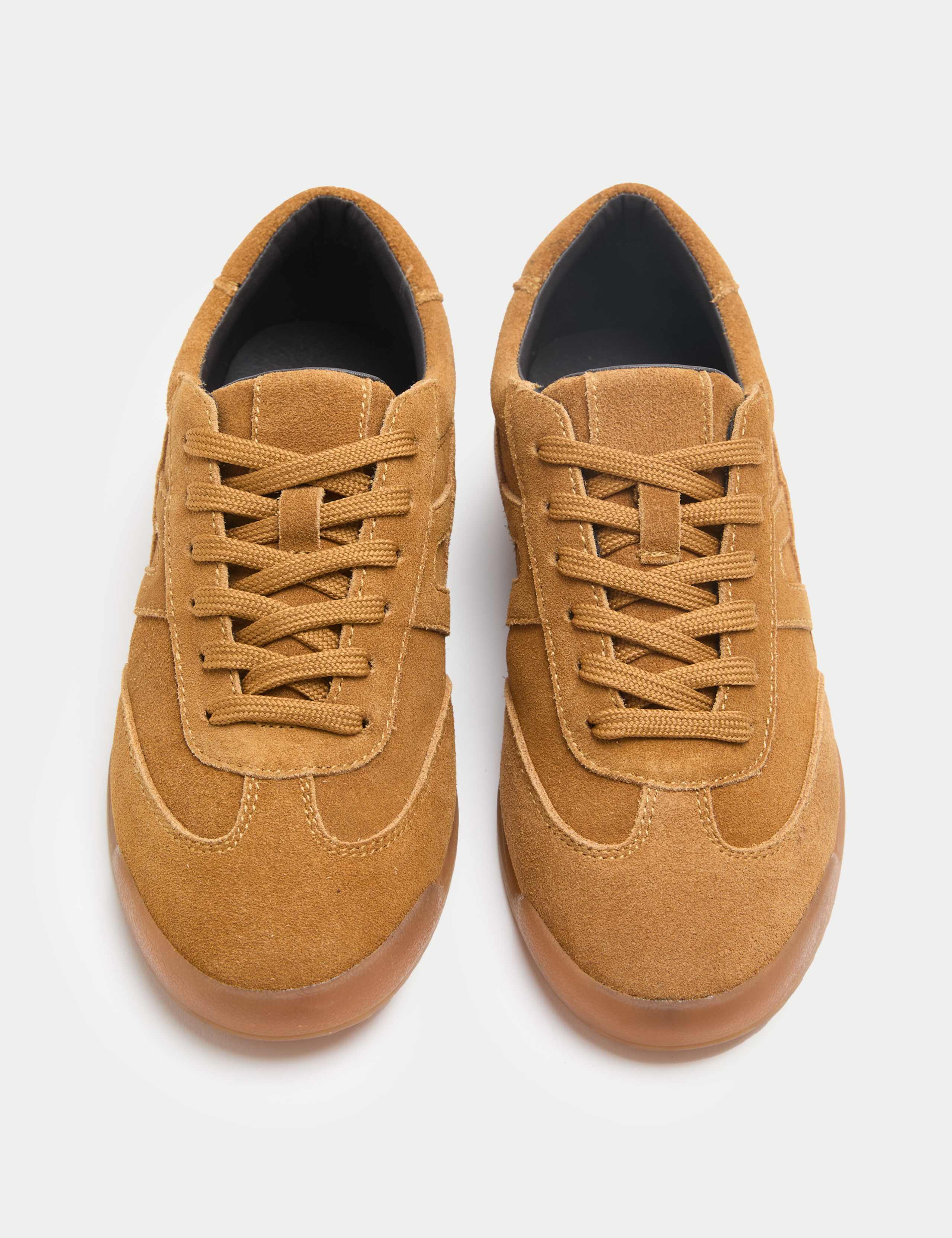 Suede Side Detail Trainers