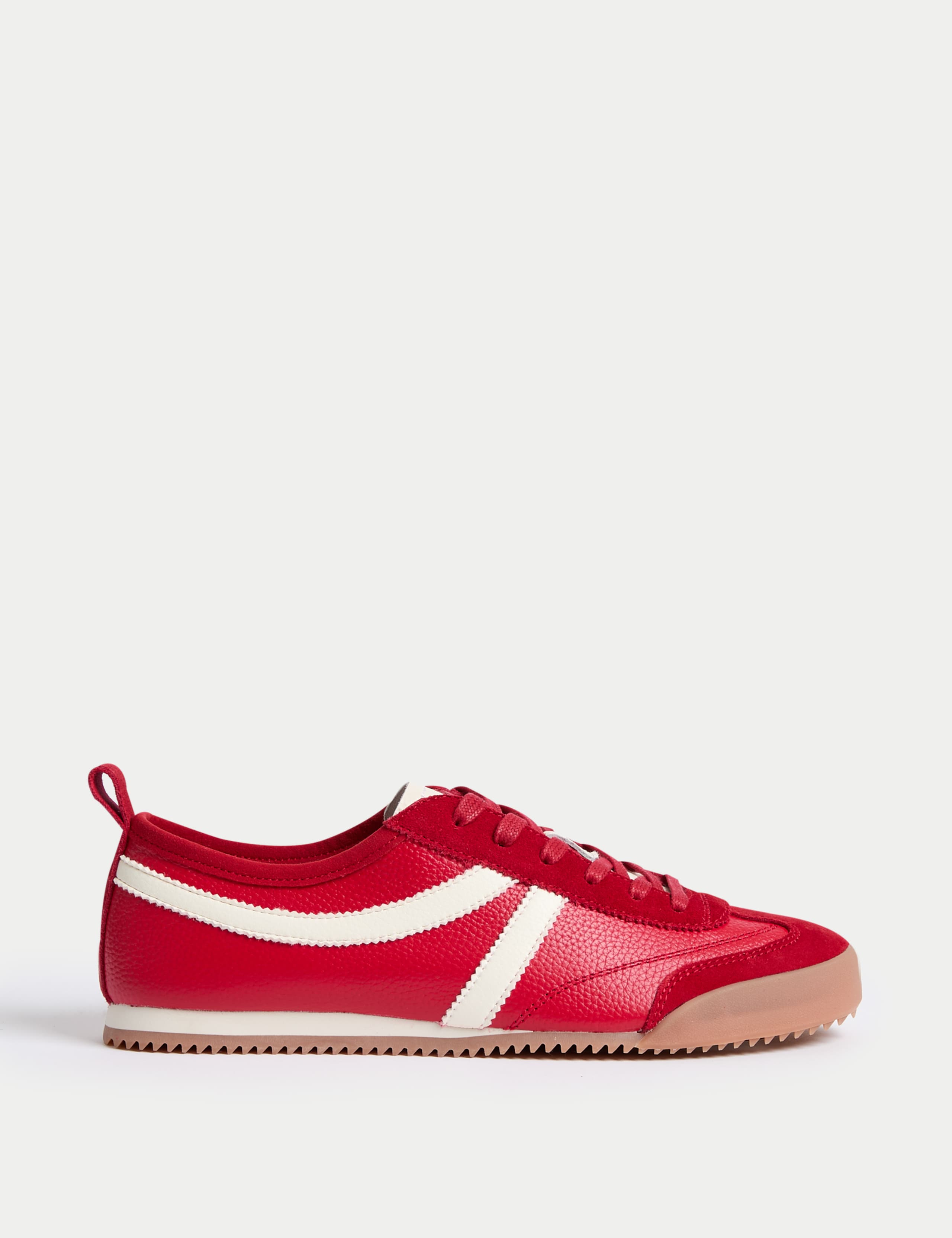 Leather Stripe Trainers