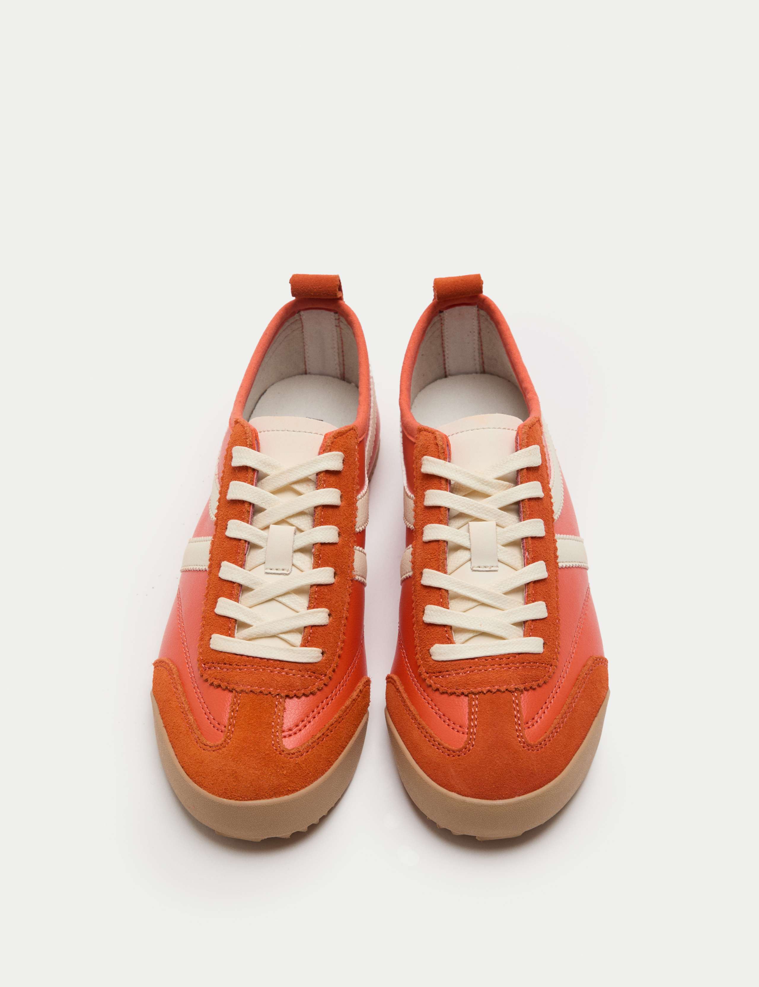 Leather Stripe Trainers