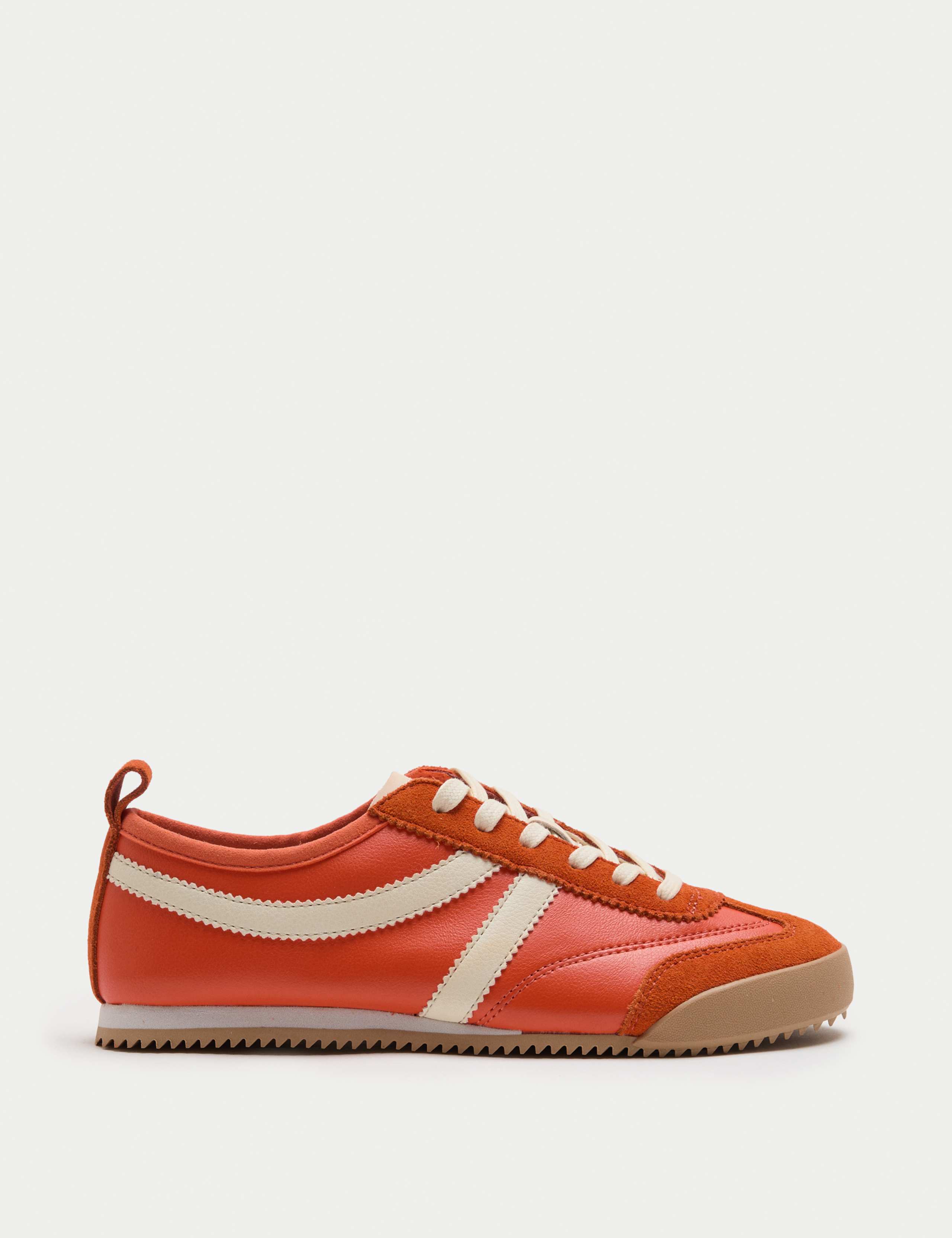 Leather Stripe Trainers