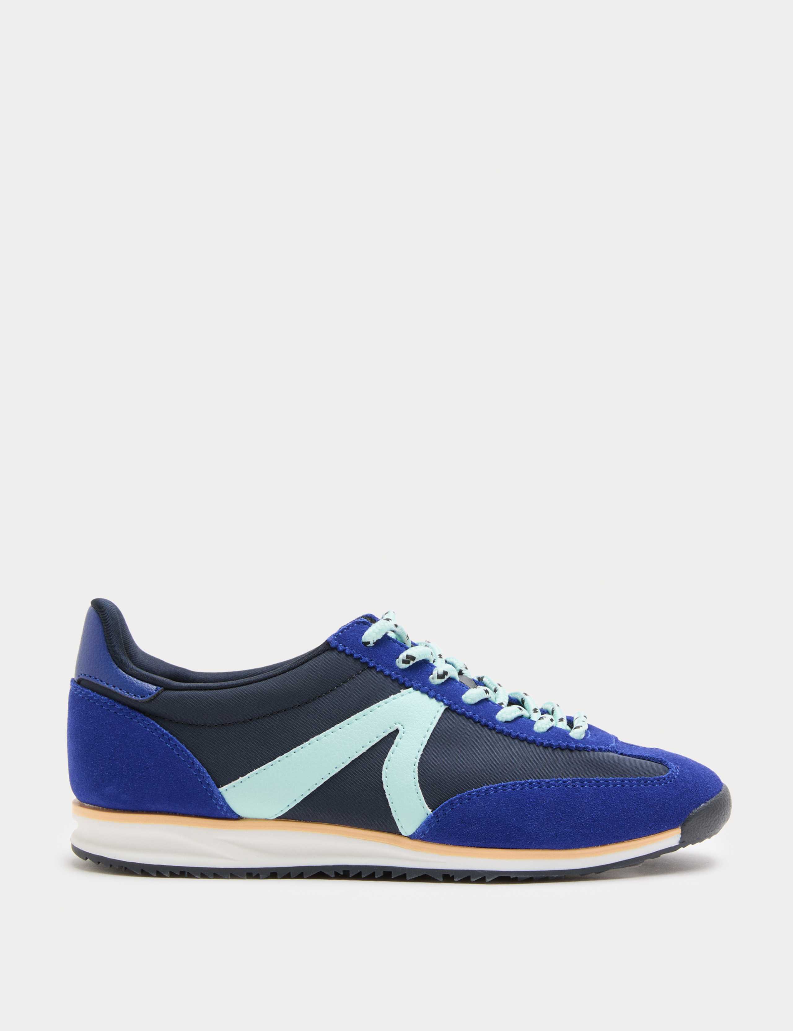Suede Side Detail Trainers