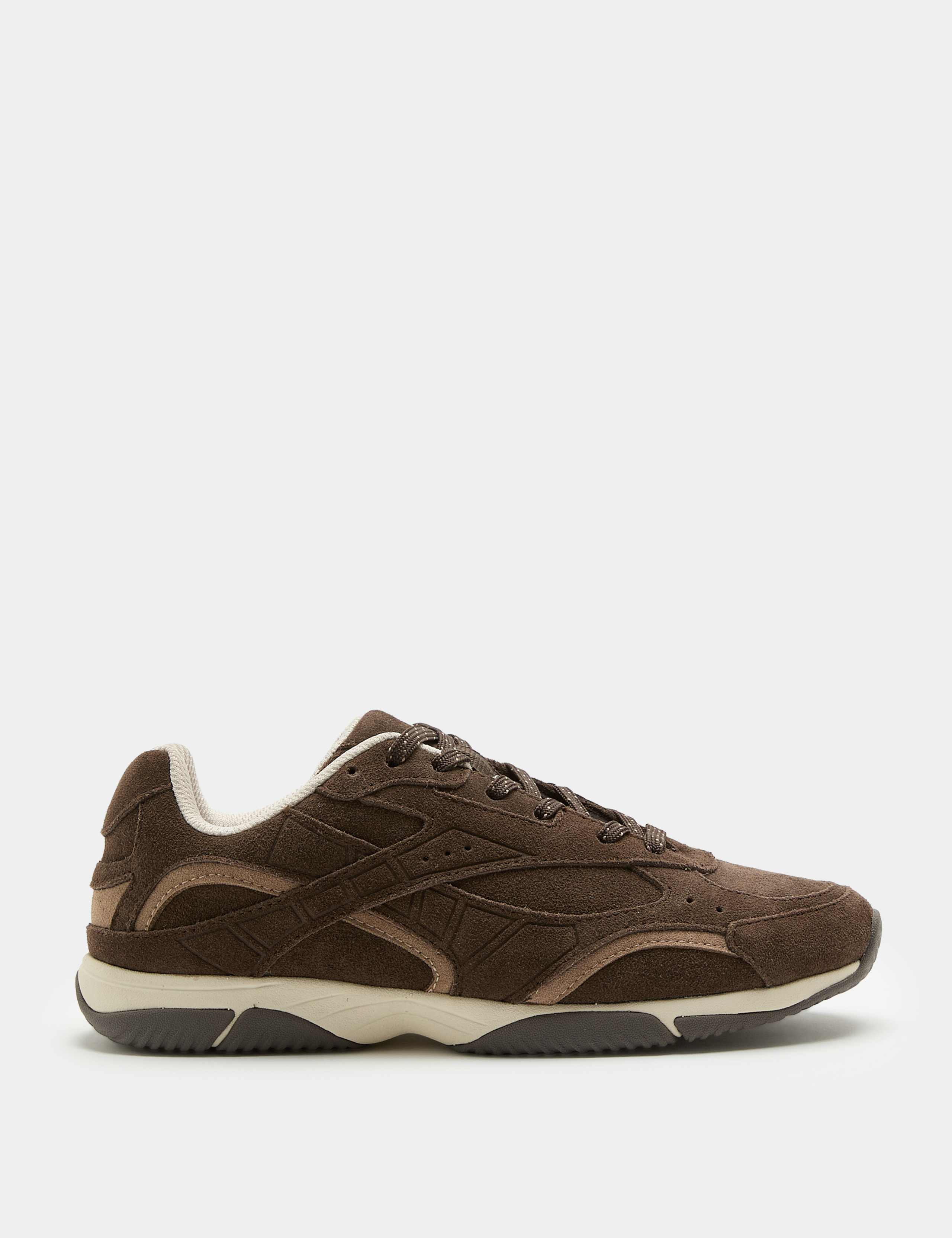 Suede Side Detail Trainers