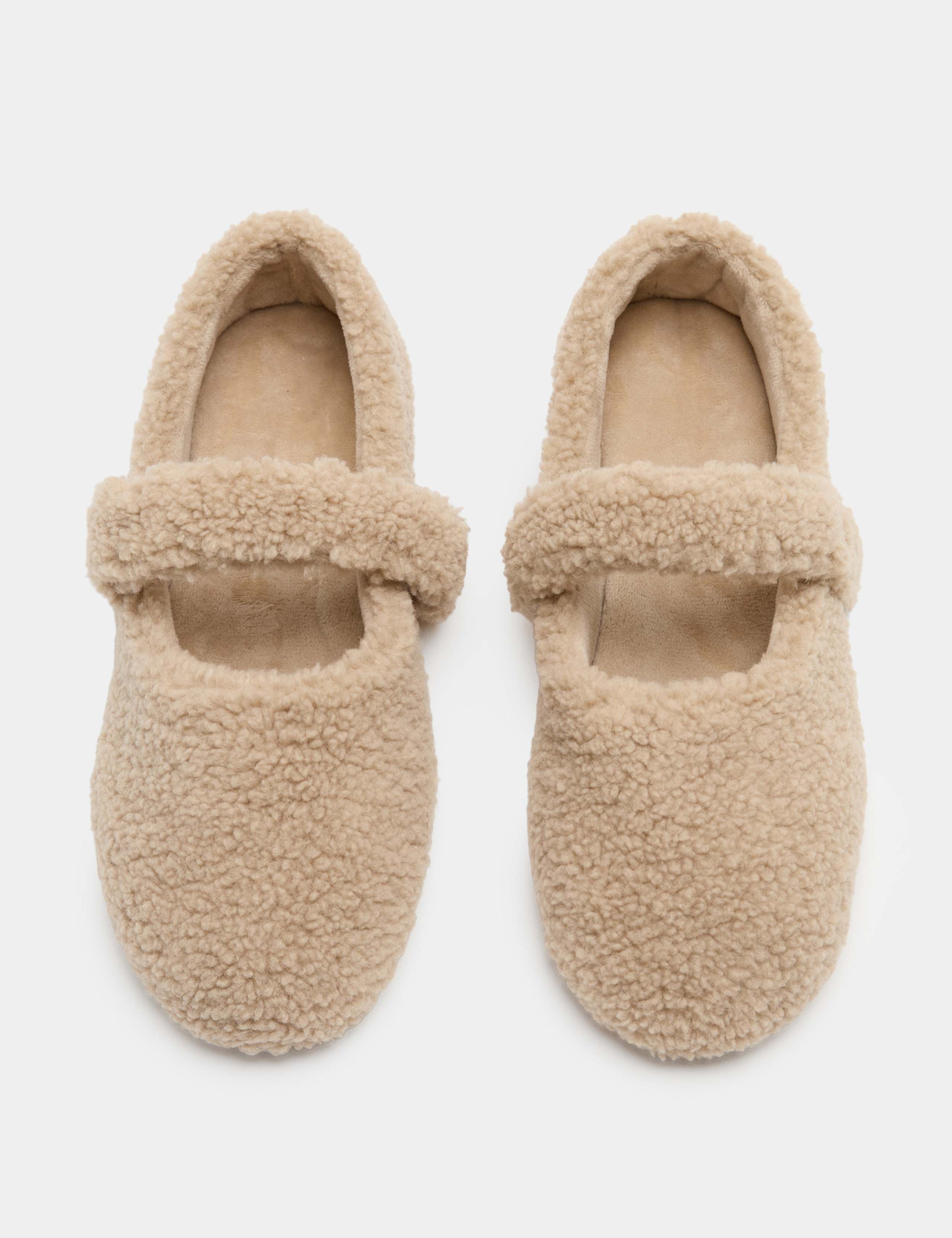 Borg Mary Jane Ballet Slippers