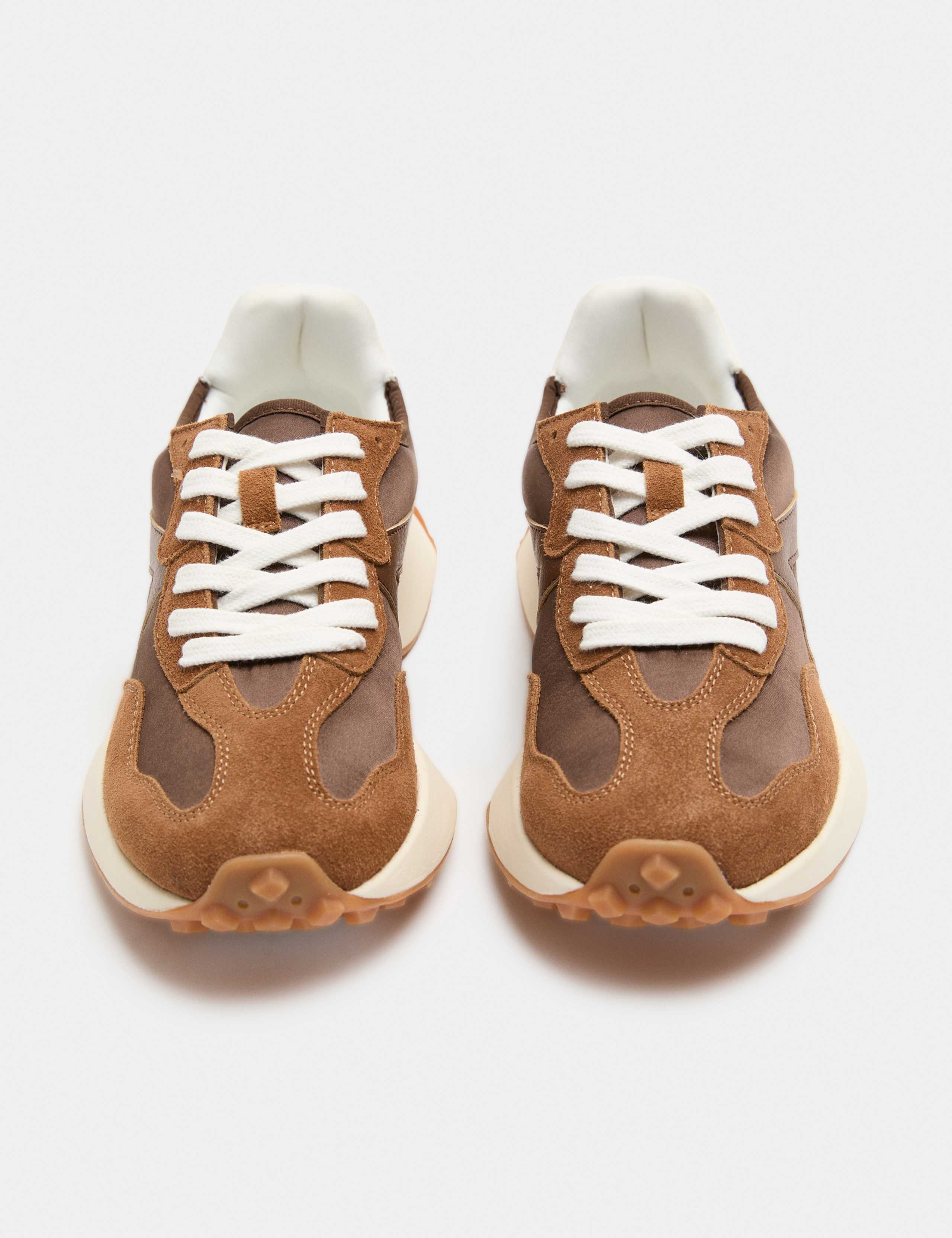 Suede Side Detail Trainers