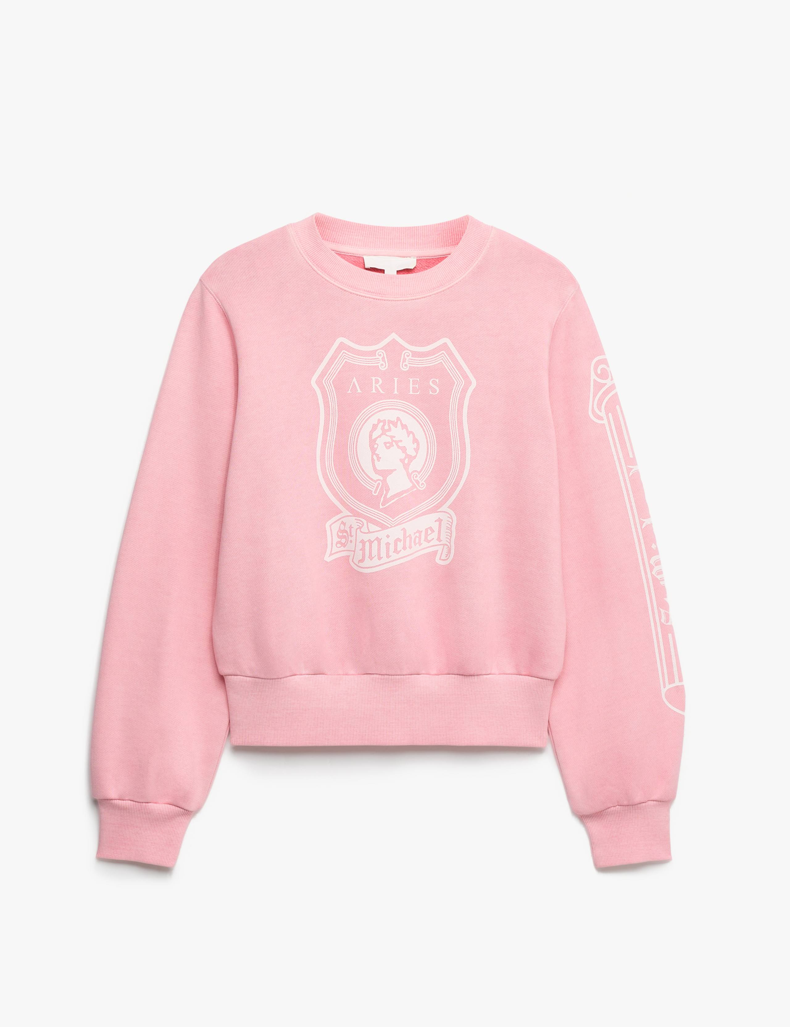 Pure Cotton Printed Sweatshirt