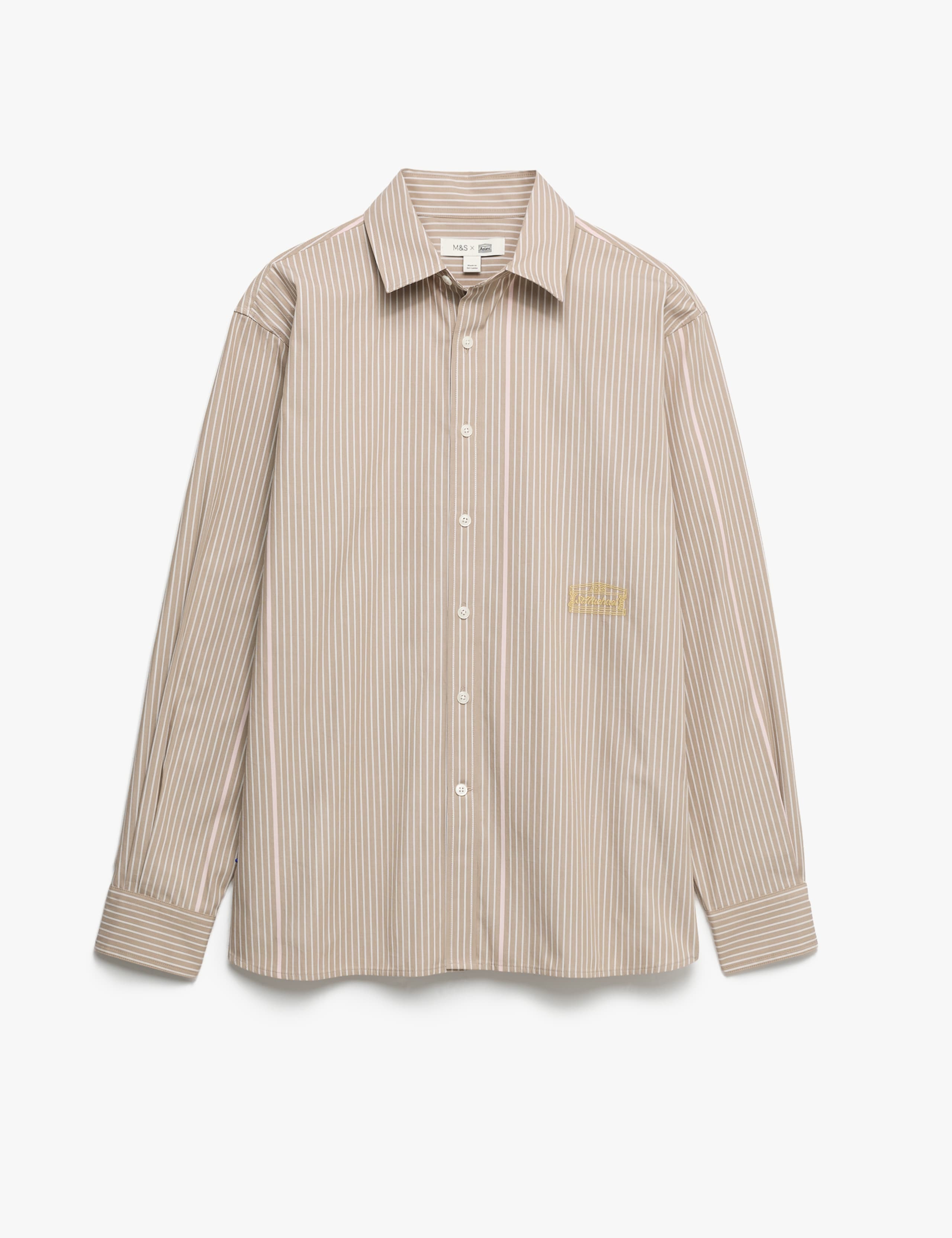Pure Cotton Striped Shirt