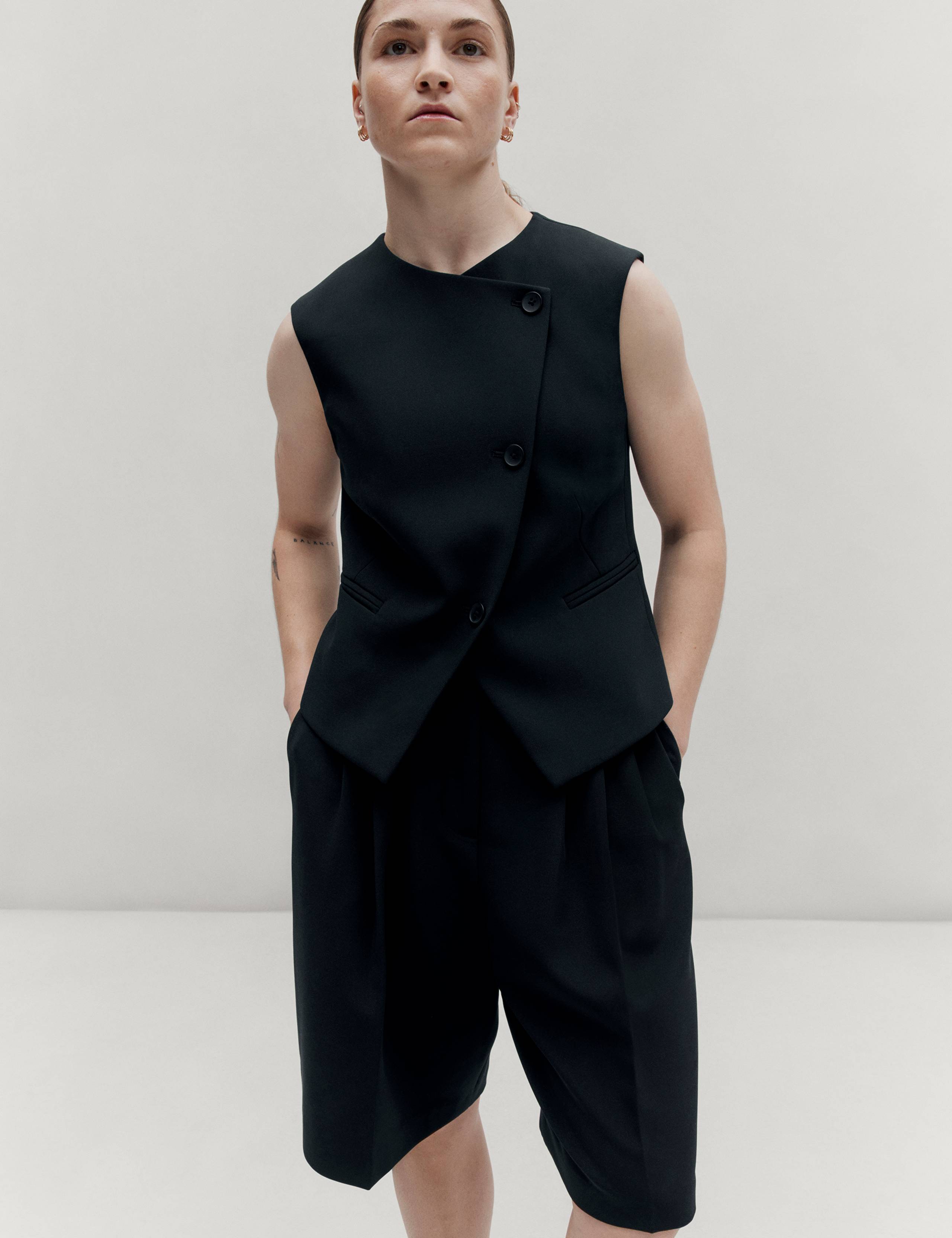 Tailored Asymmetric Waistcoat