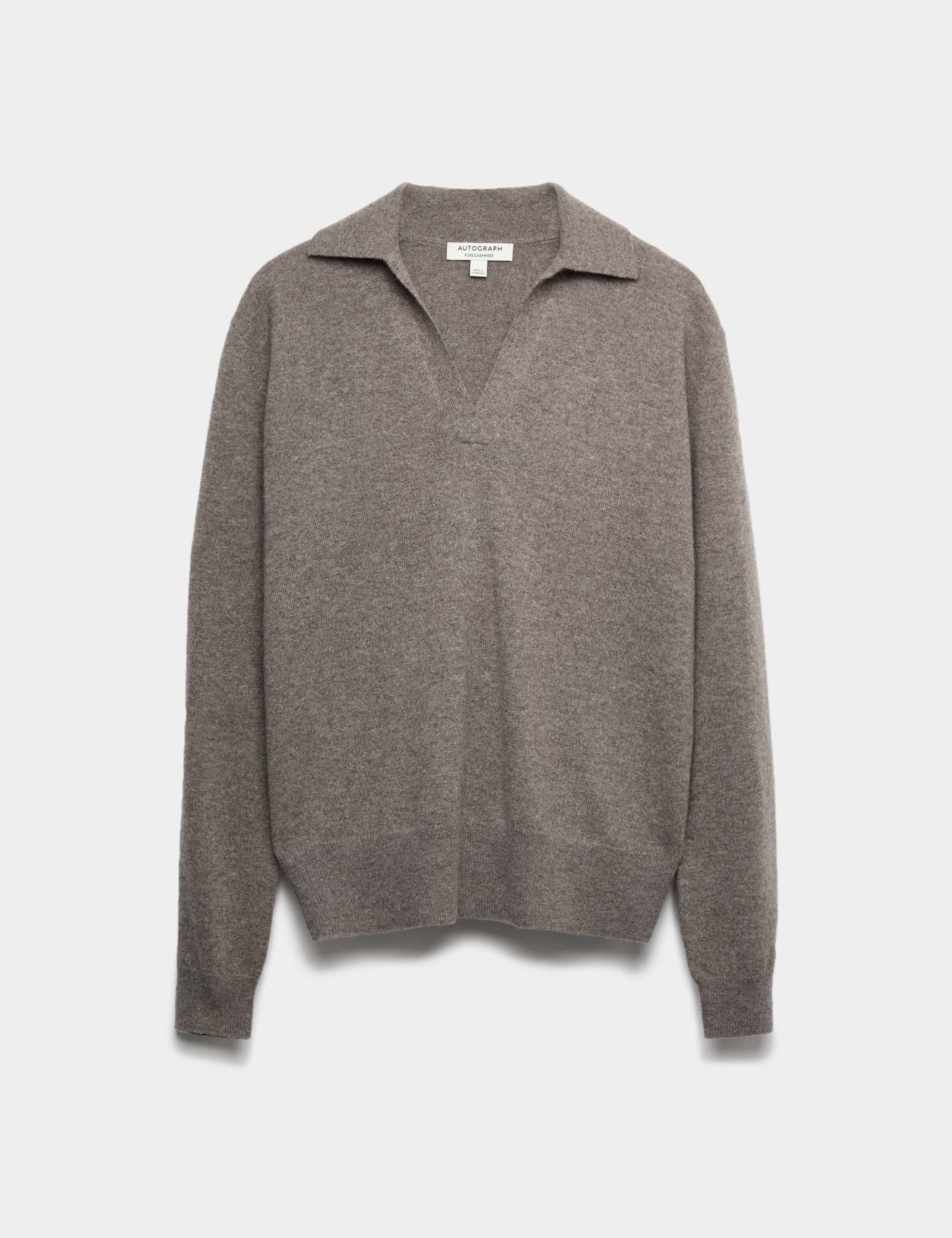 Pure Cashmere Relaxed Fit Knitted Top