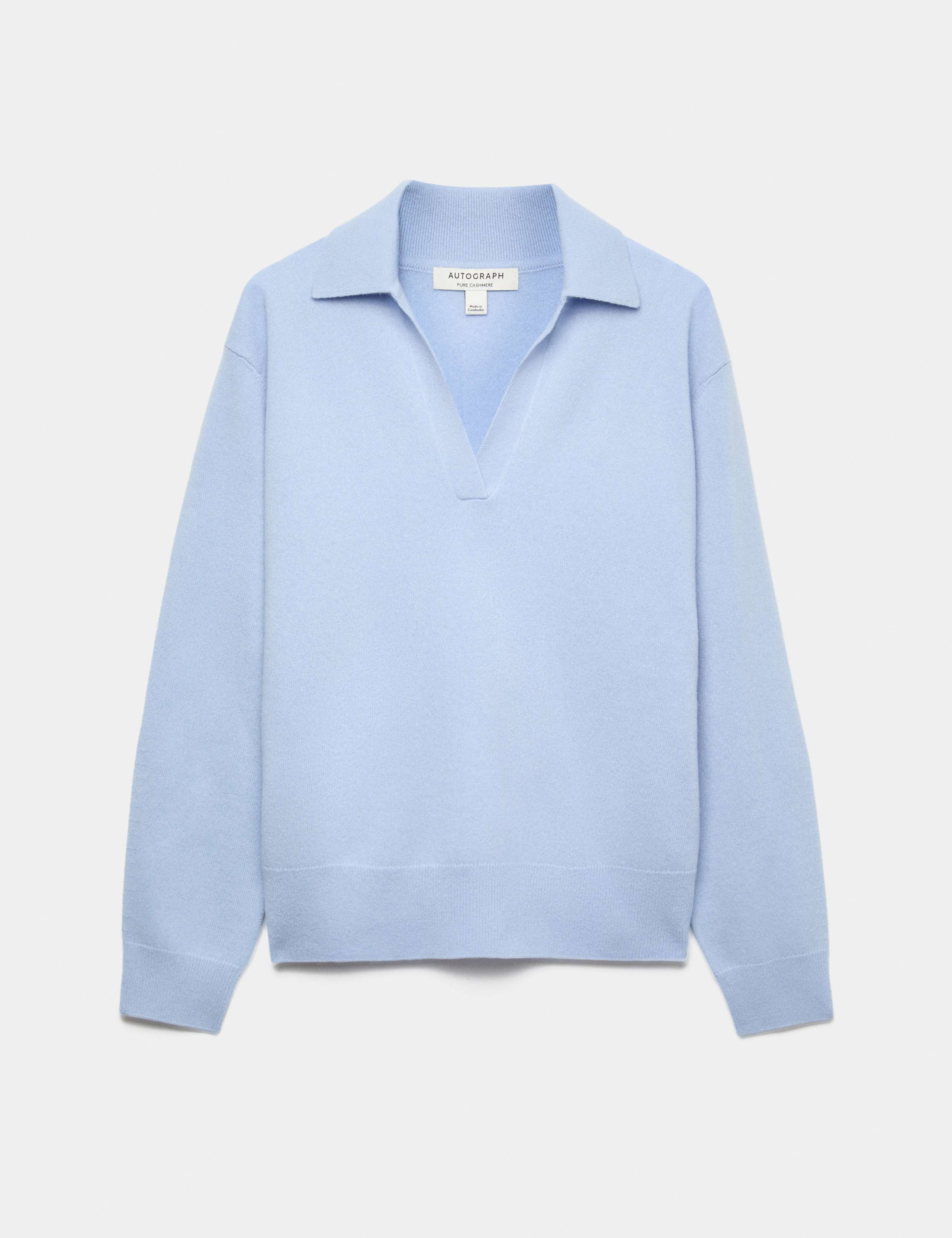 Pure Cashmere Relaxed Fit Knitted Top