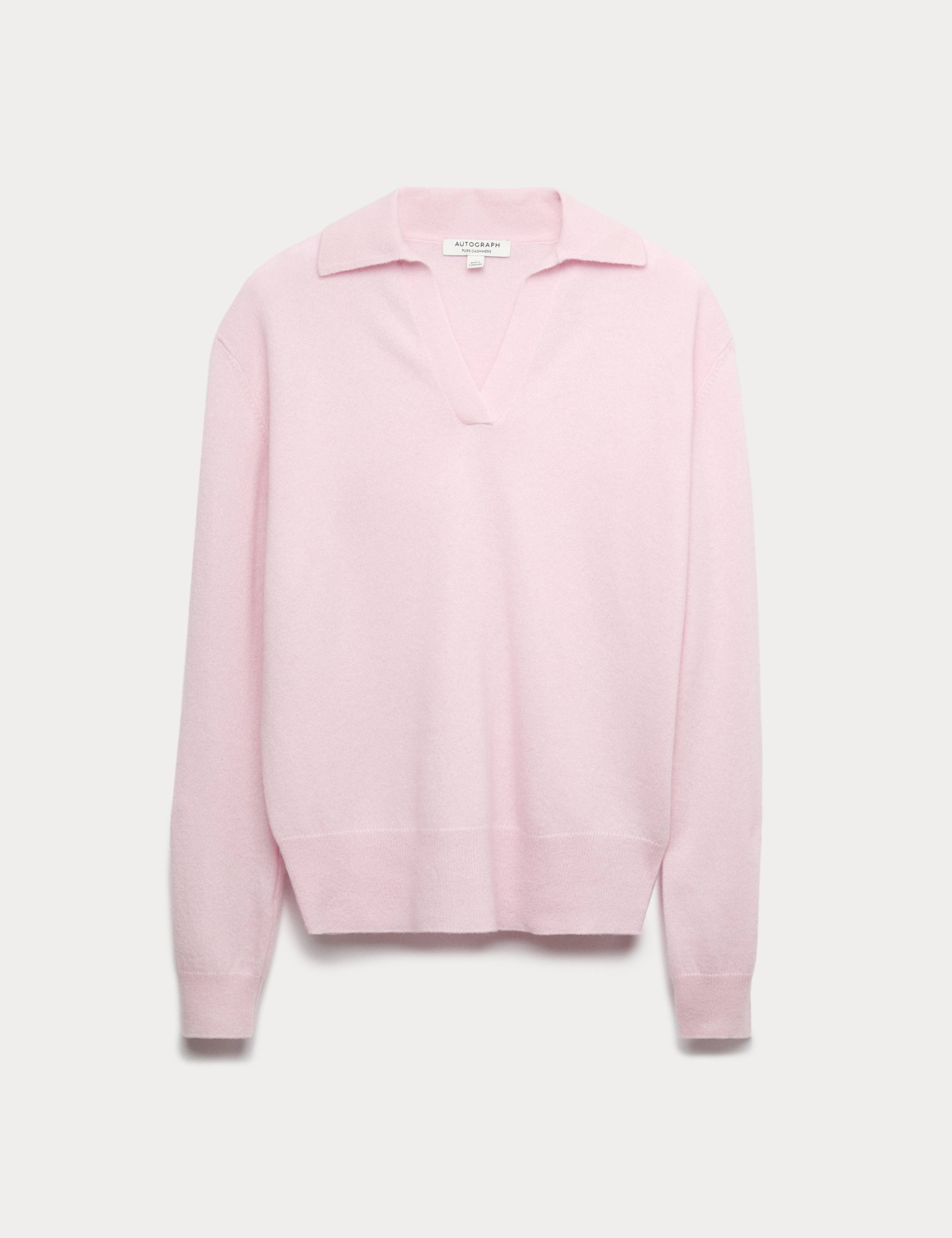 Pure Cashmere Relaxed Fit Knitted Top