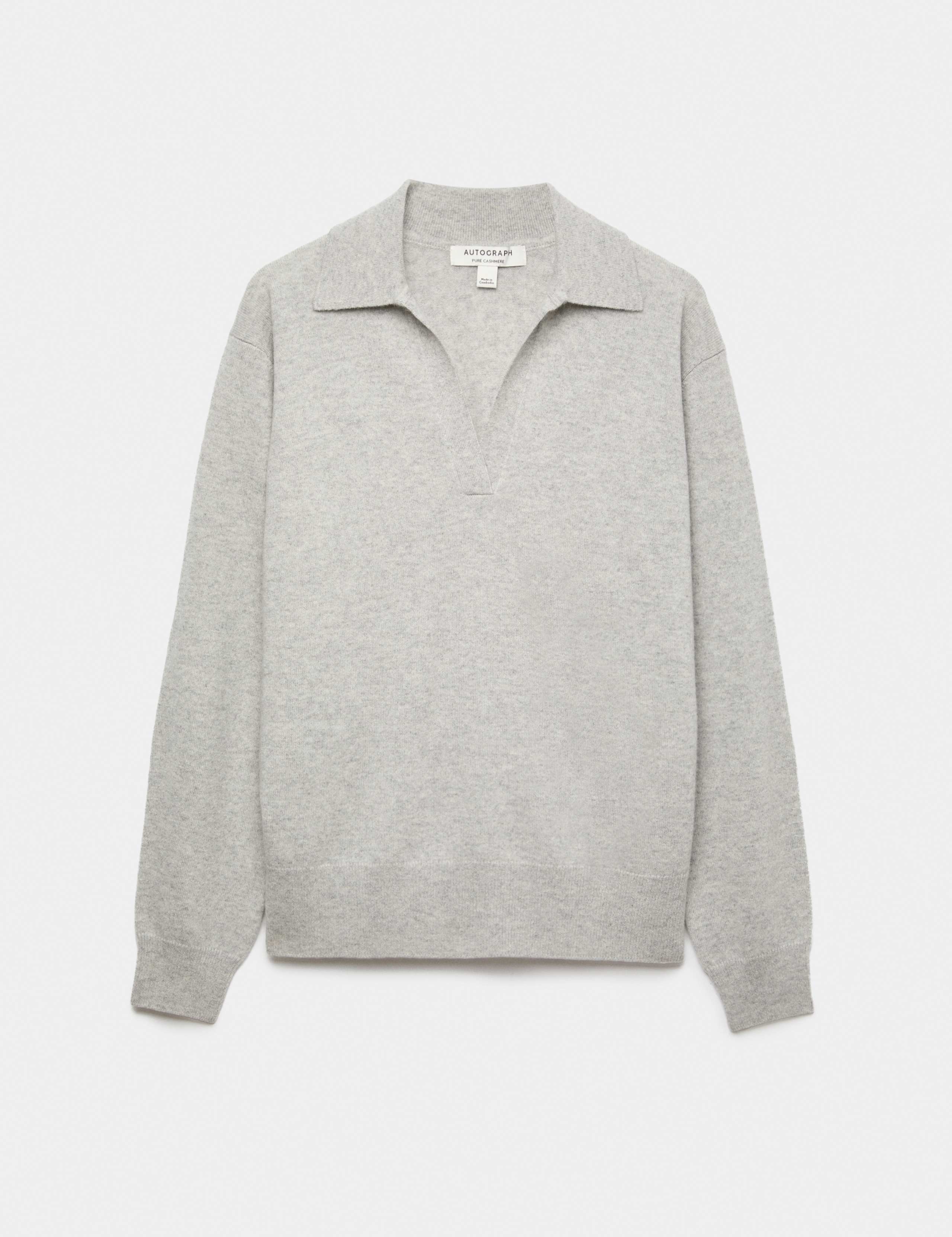 Pure Cashmere Relaxed Fit Knitted Top
