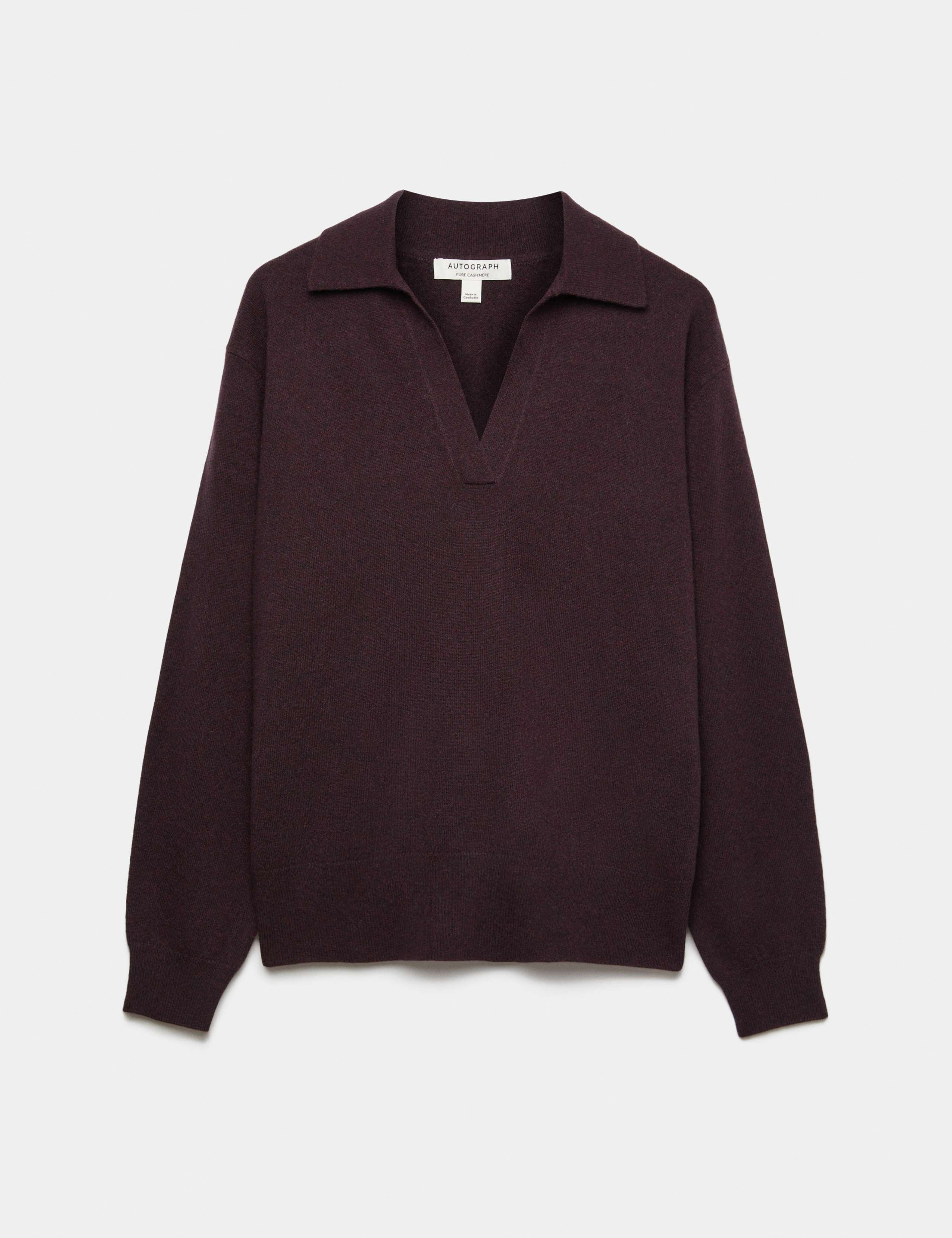 Pure Cashmere Relaxed Fit Knitted Top