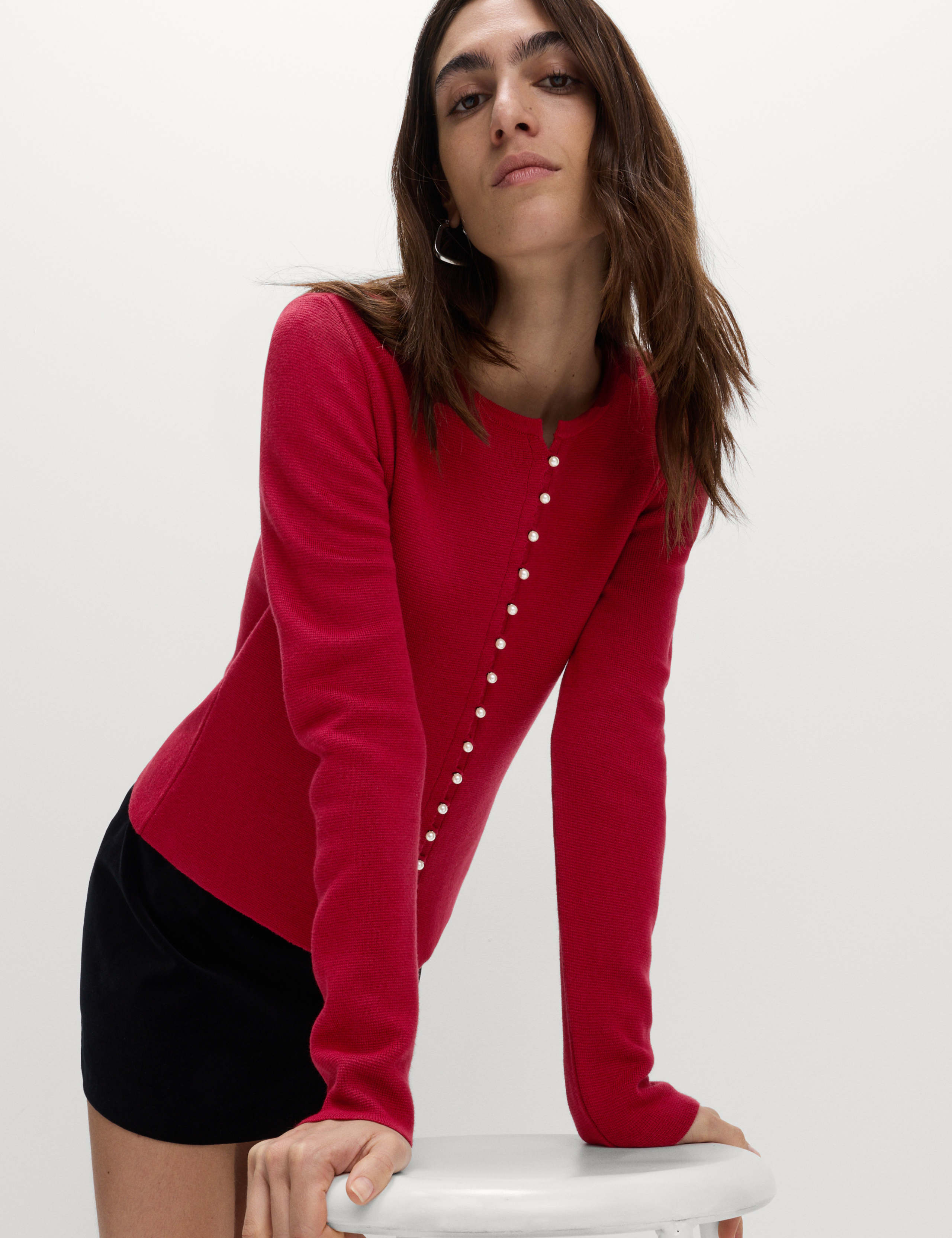 Soft Touch Fitted Cardigan