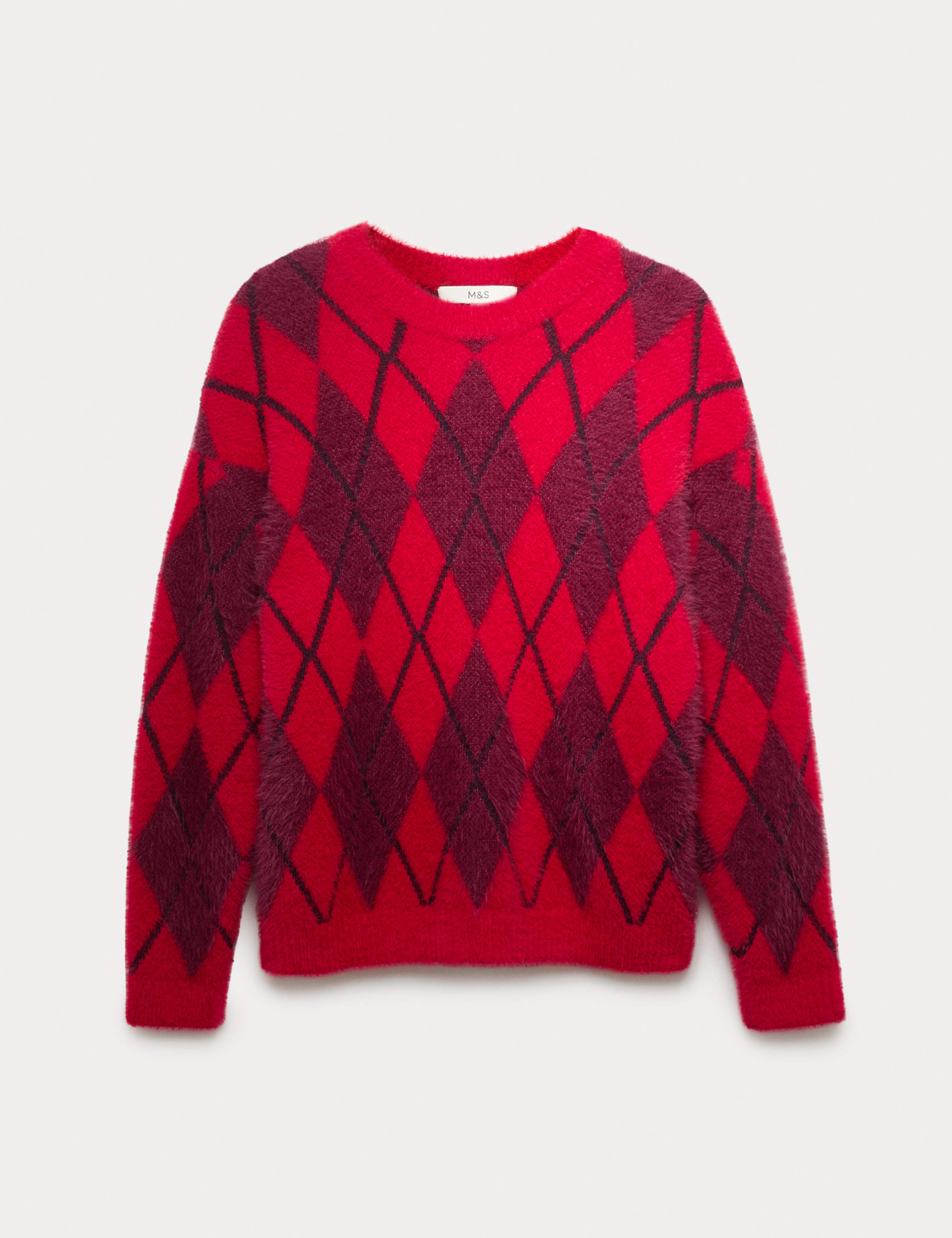 Argyle Crew Neck Jumper