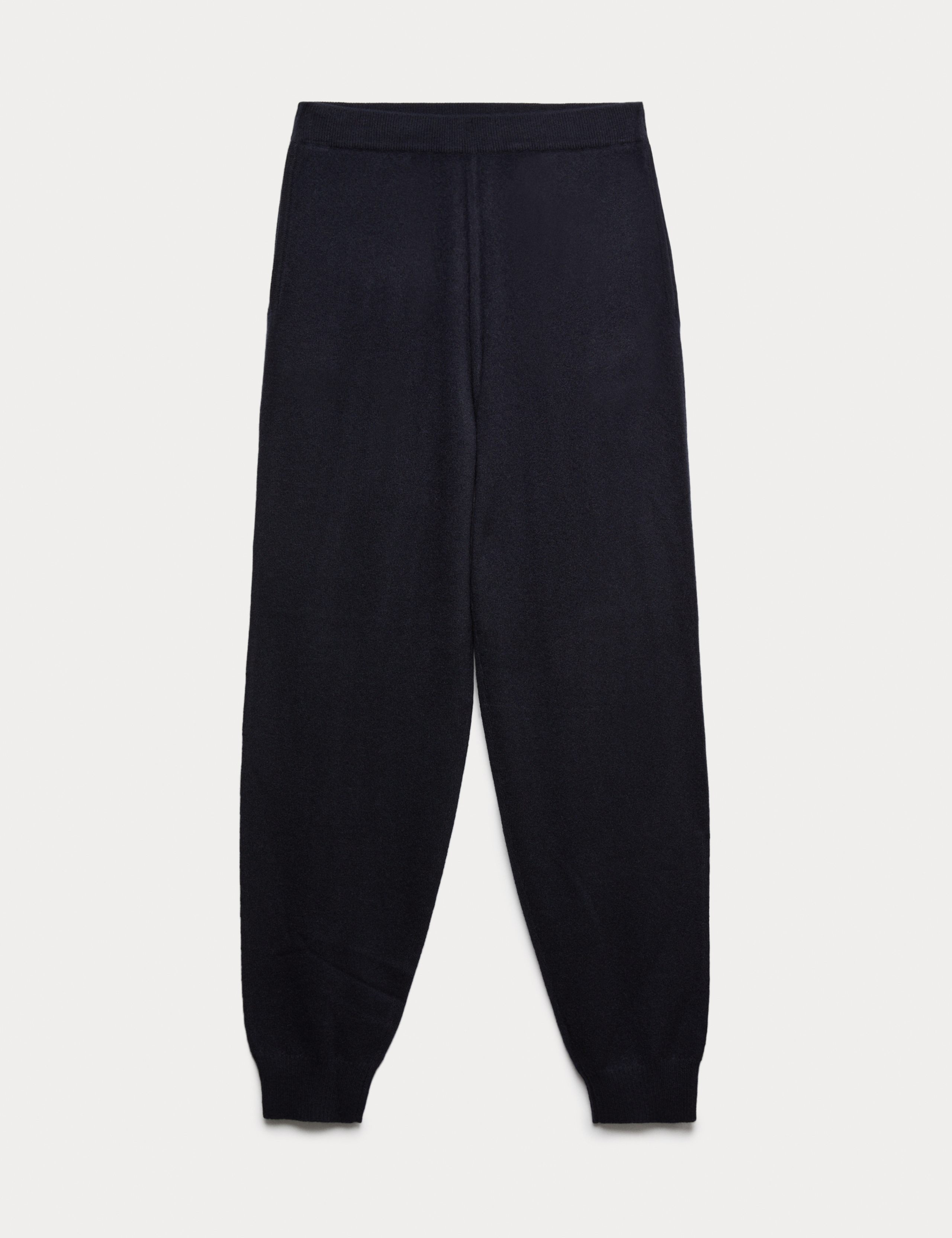 Pure Cashmere Tapered Ankle Grazer Joggers