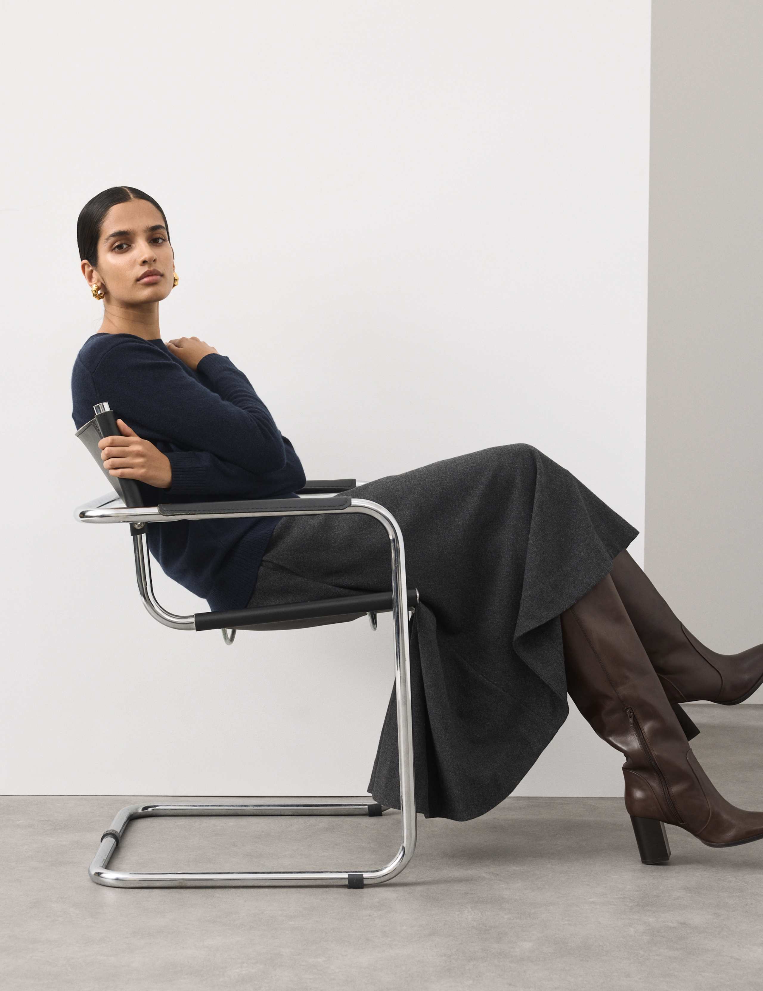 Pure Cashmere Crew Neck Jumper