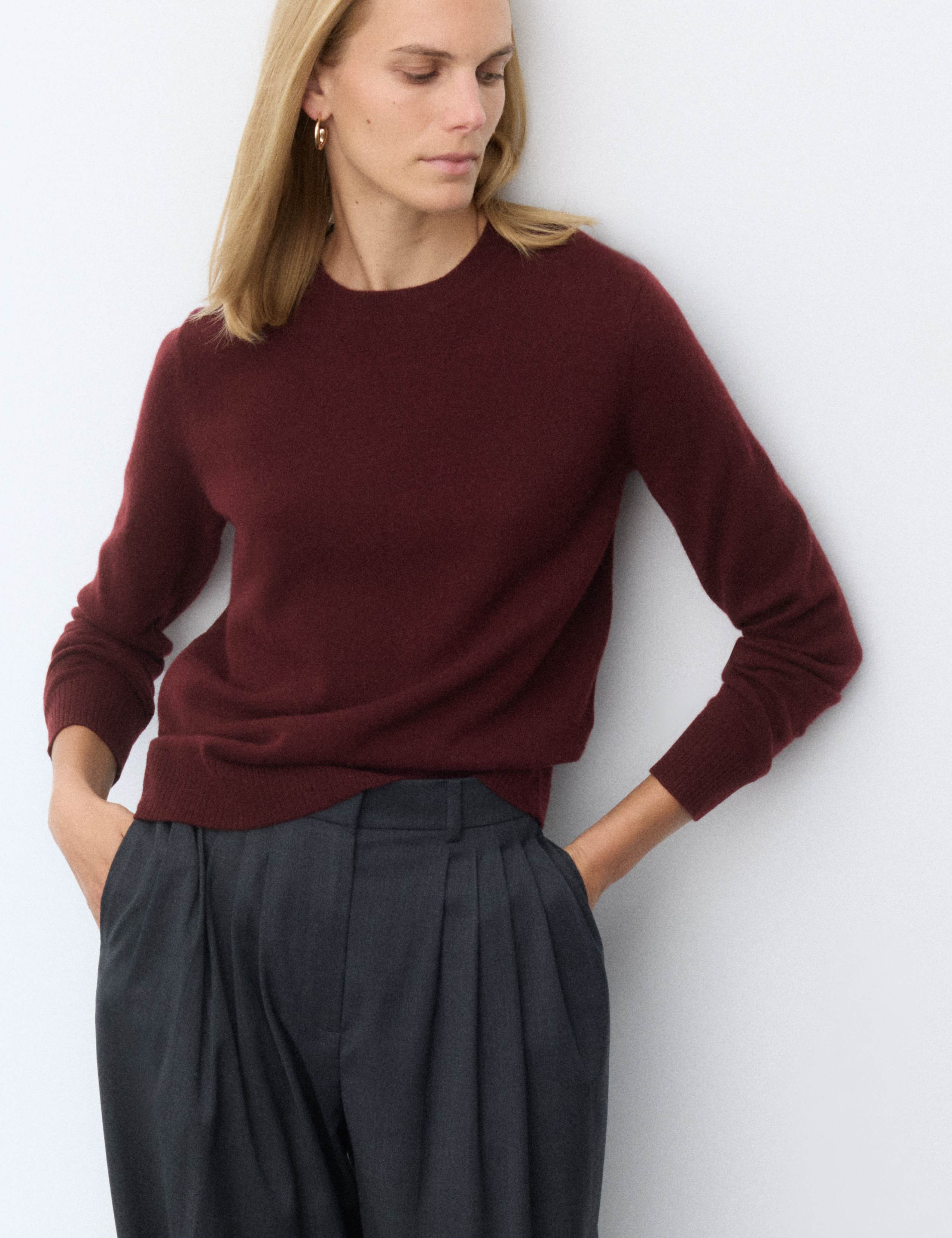 Pure Cashmere Crew Neck Jumper