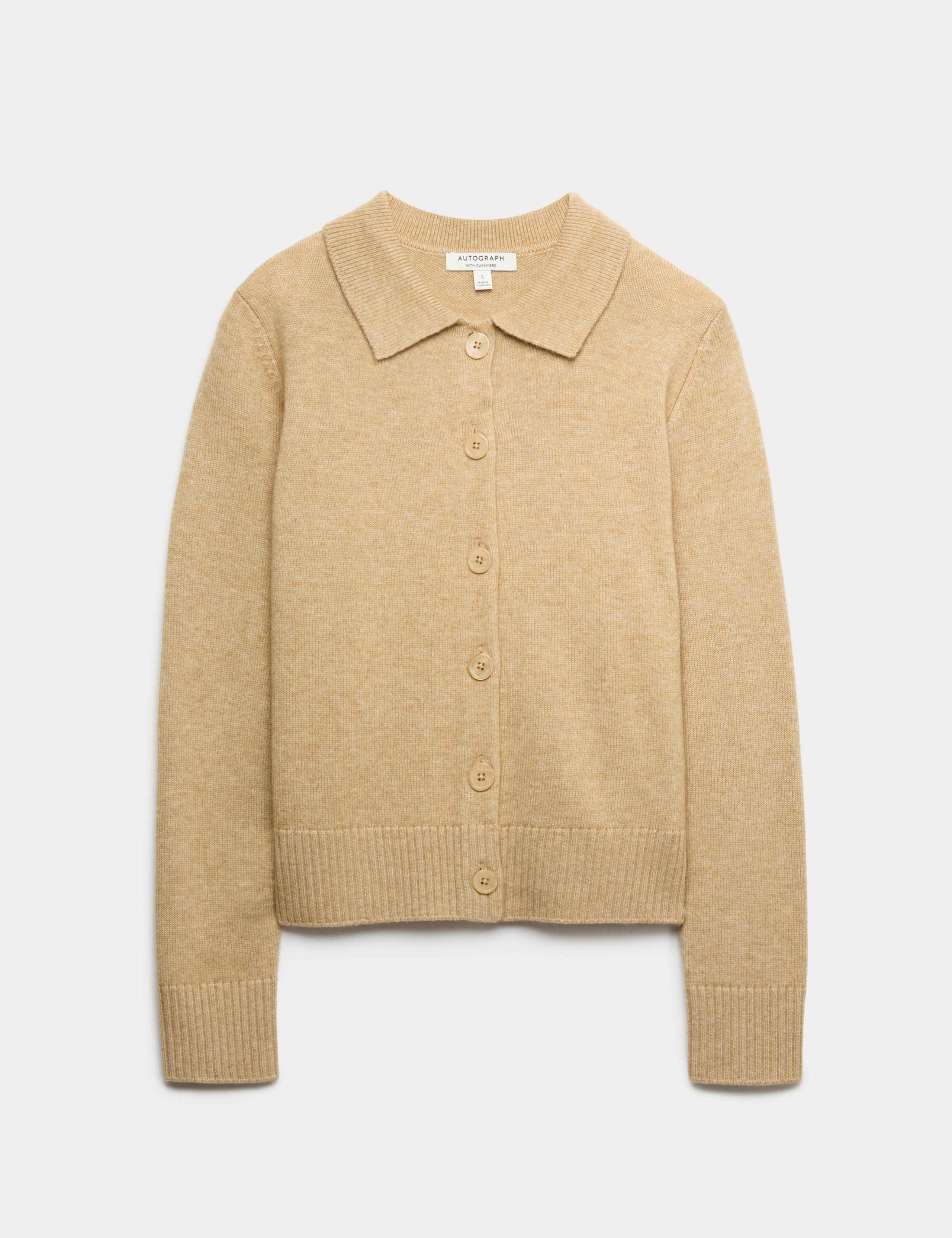 Merino Wool Rich Cardigan With Cashmere