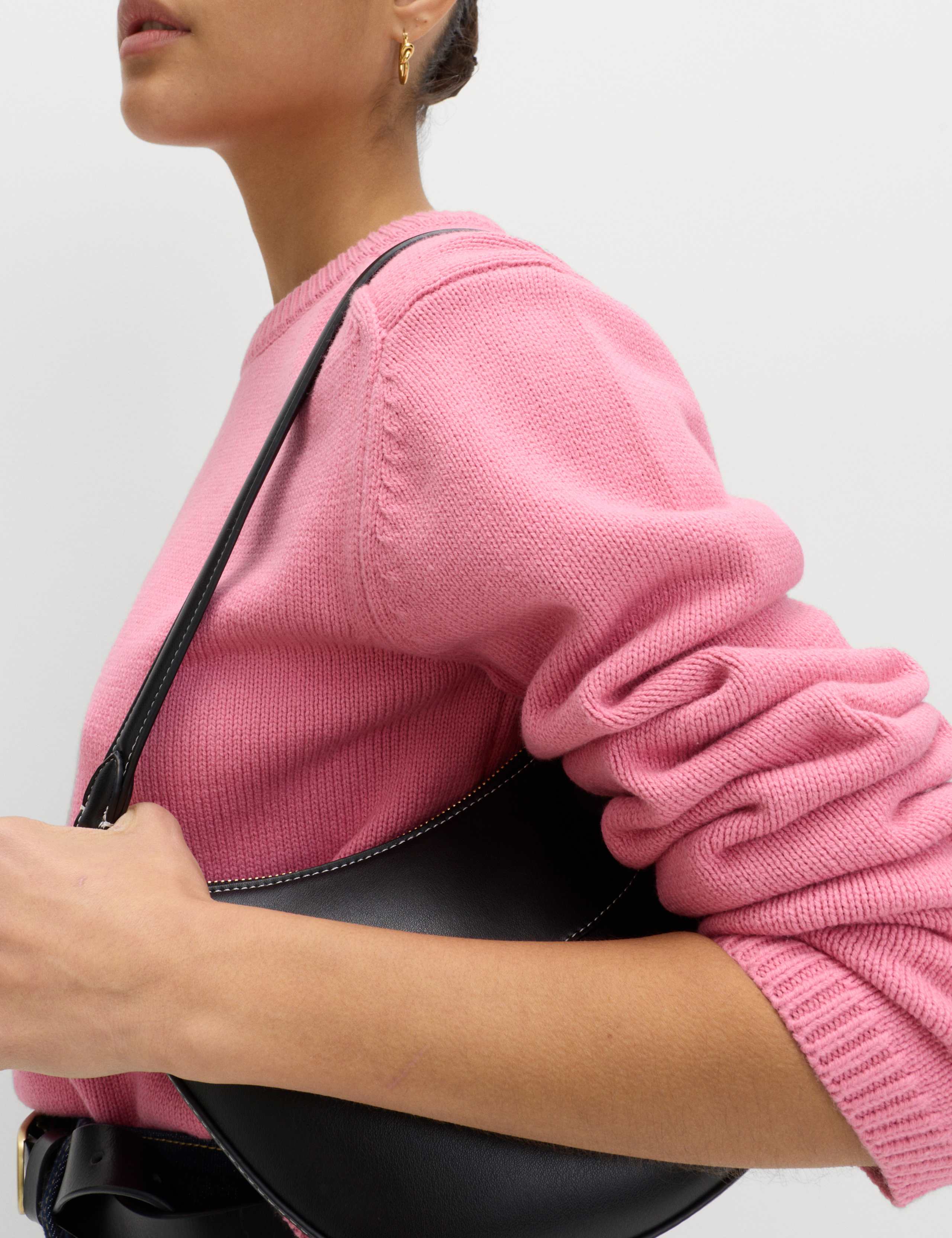 Cotton Rich Cropped Jumper