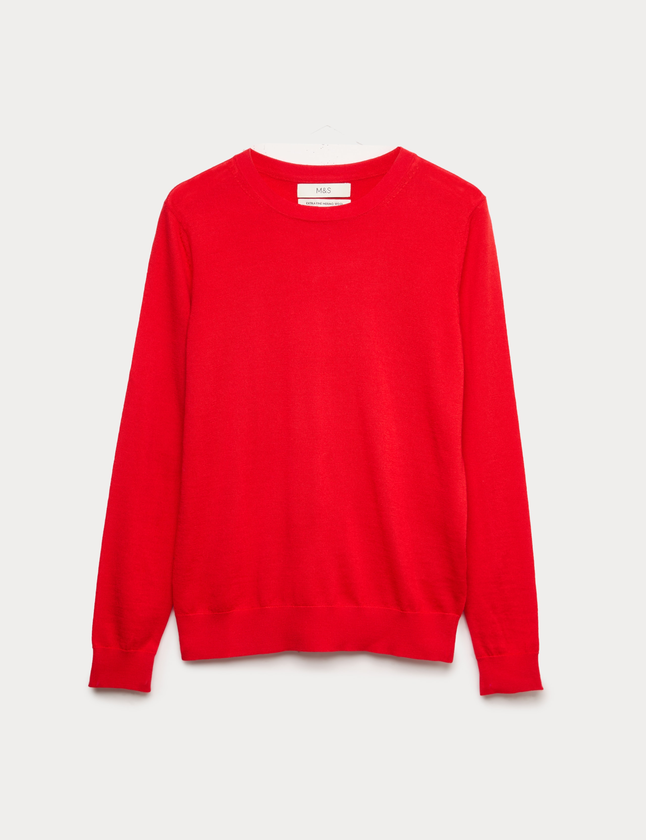 Pure Merino Wool Crew Neck Jumper