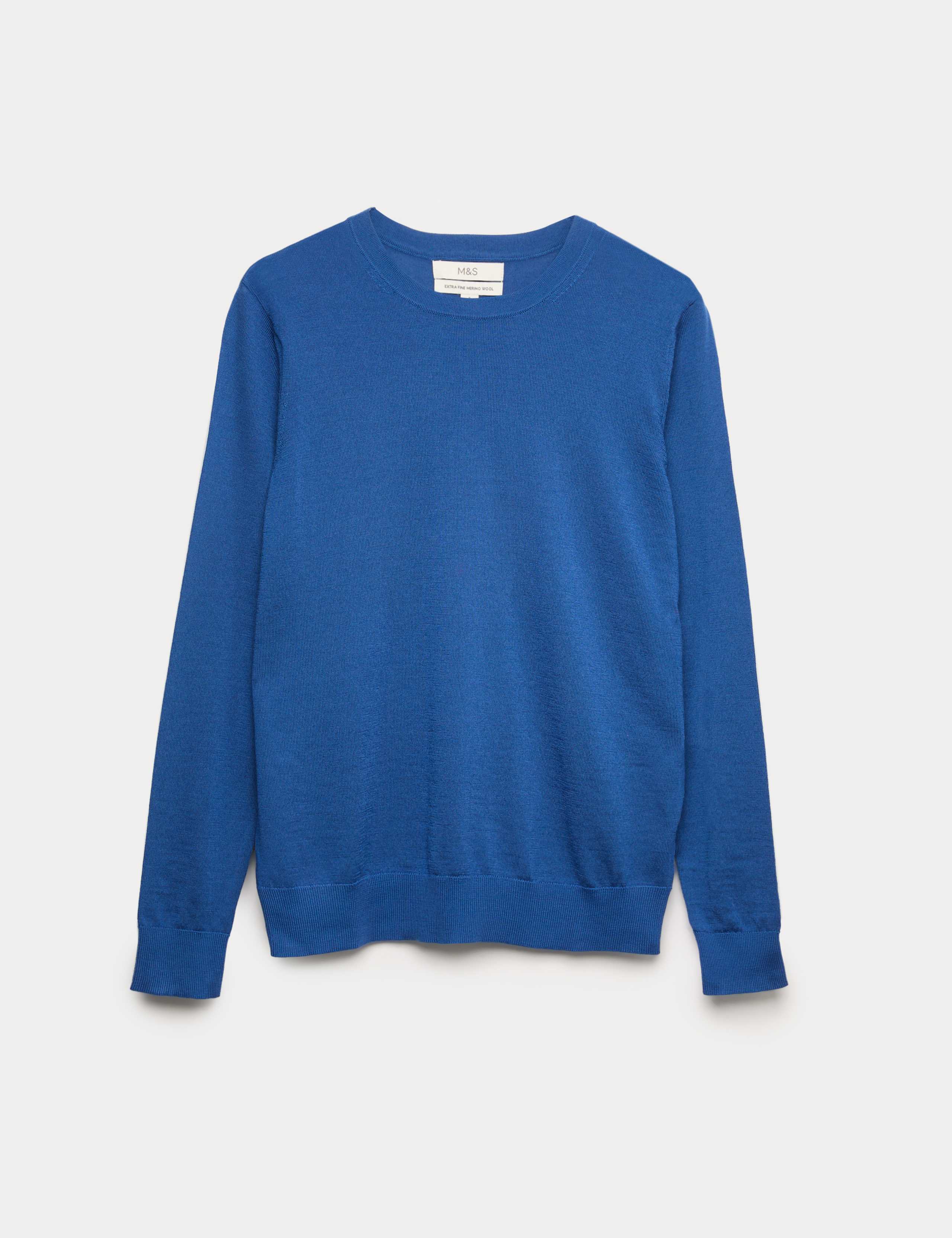 Pure Merino Wool Crew Neck Jumper
