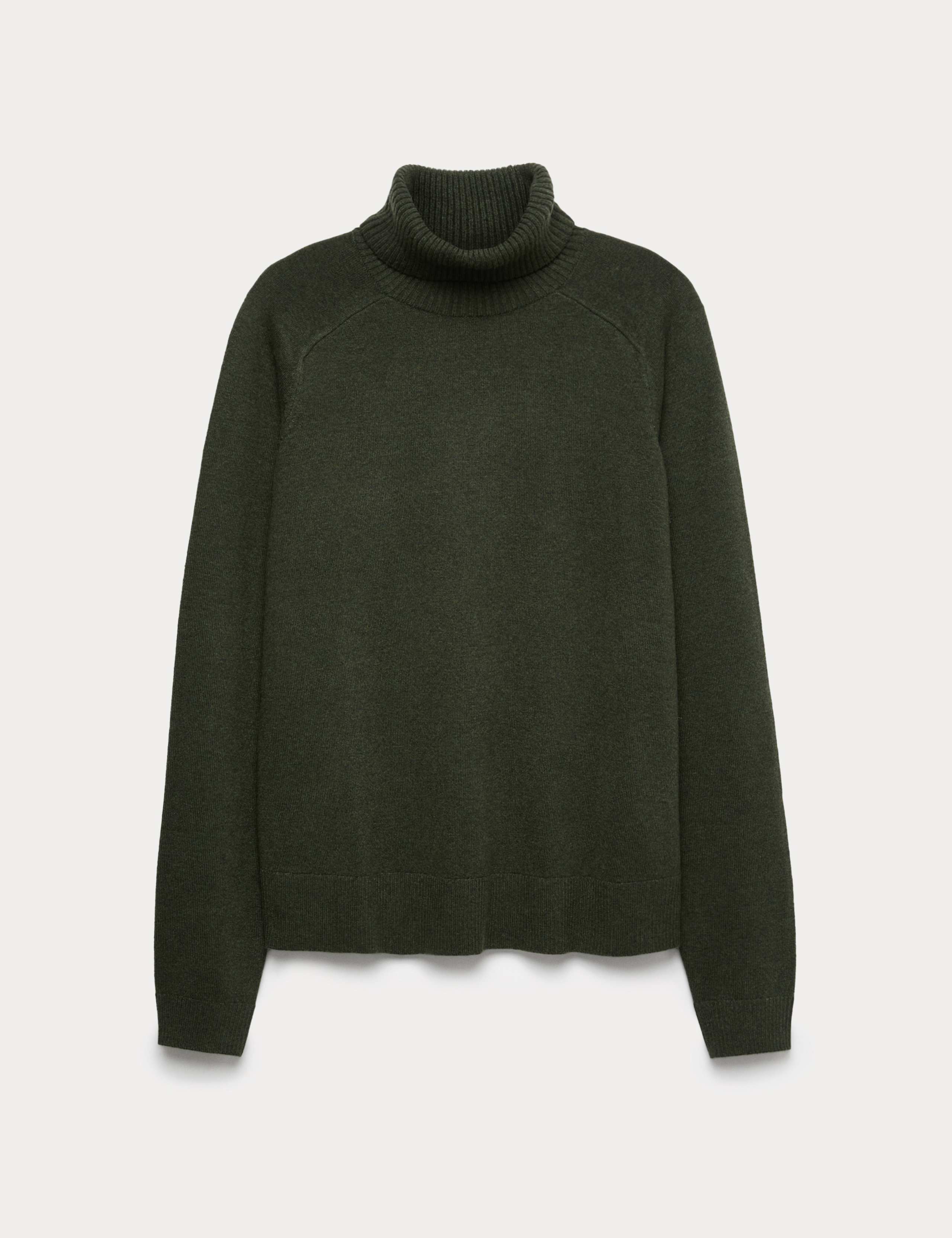 Air-Yarn Roll Neck Jumper