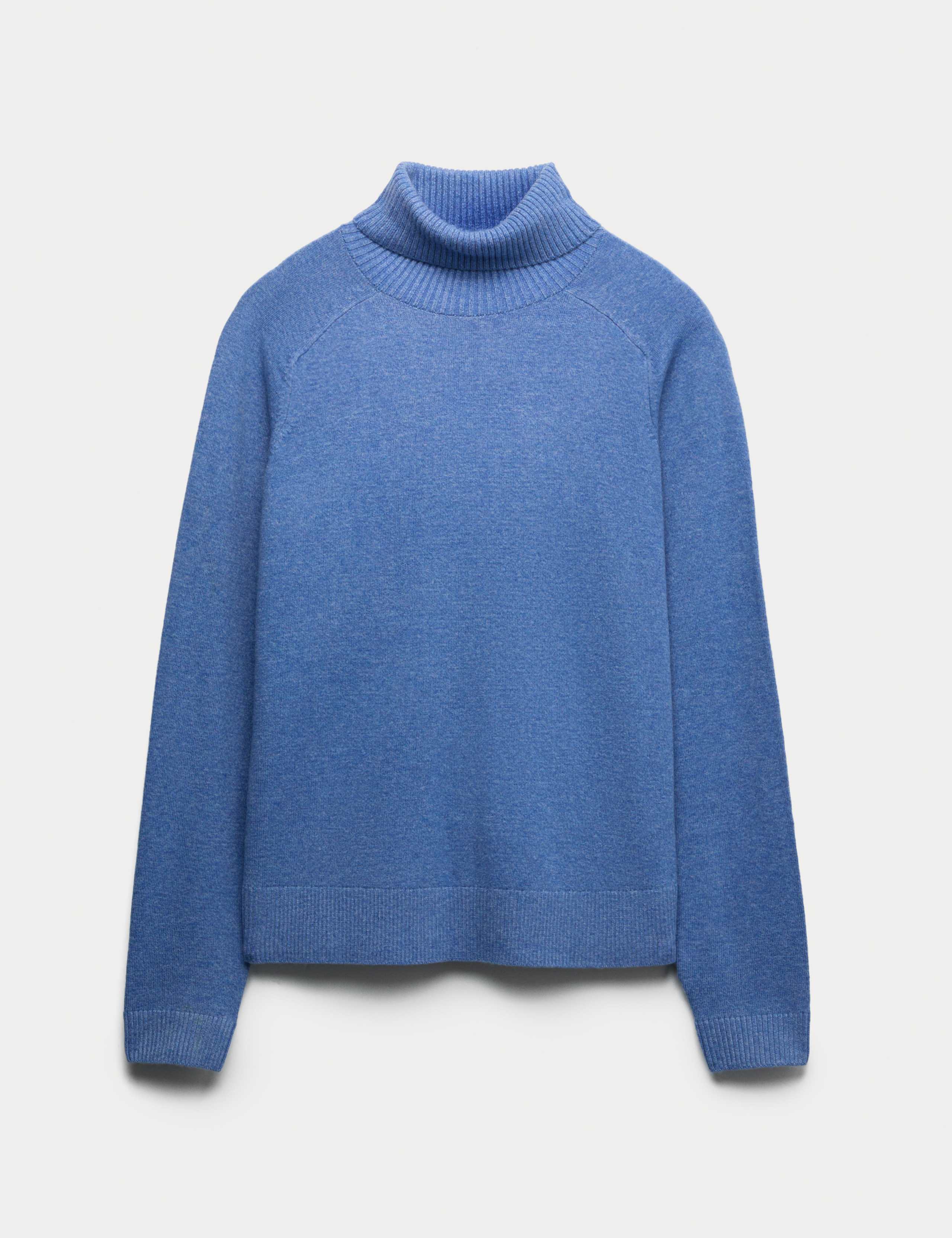 Air-Yarn Roll Neck Jumper