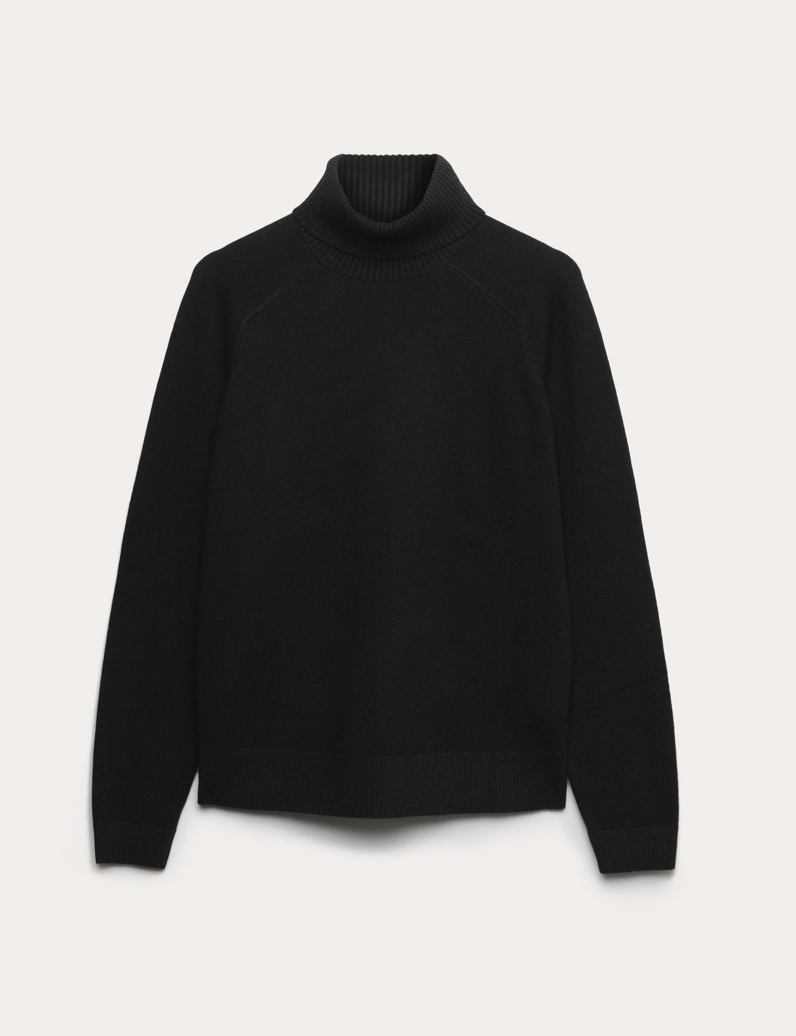 Air-Yarn Roll Neck Jumper