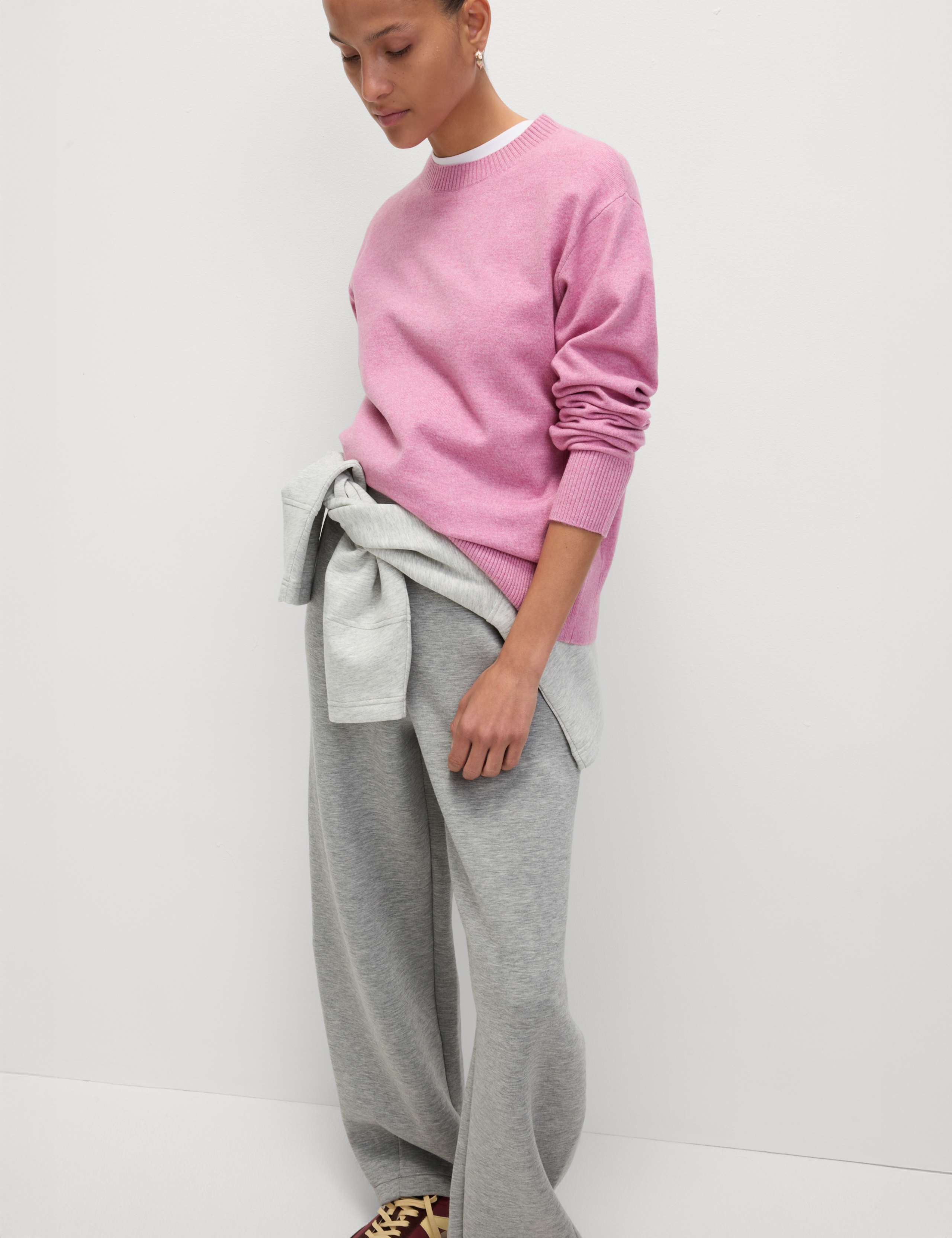 Air-Yarn Crew Neck Jumper