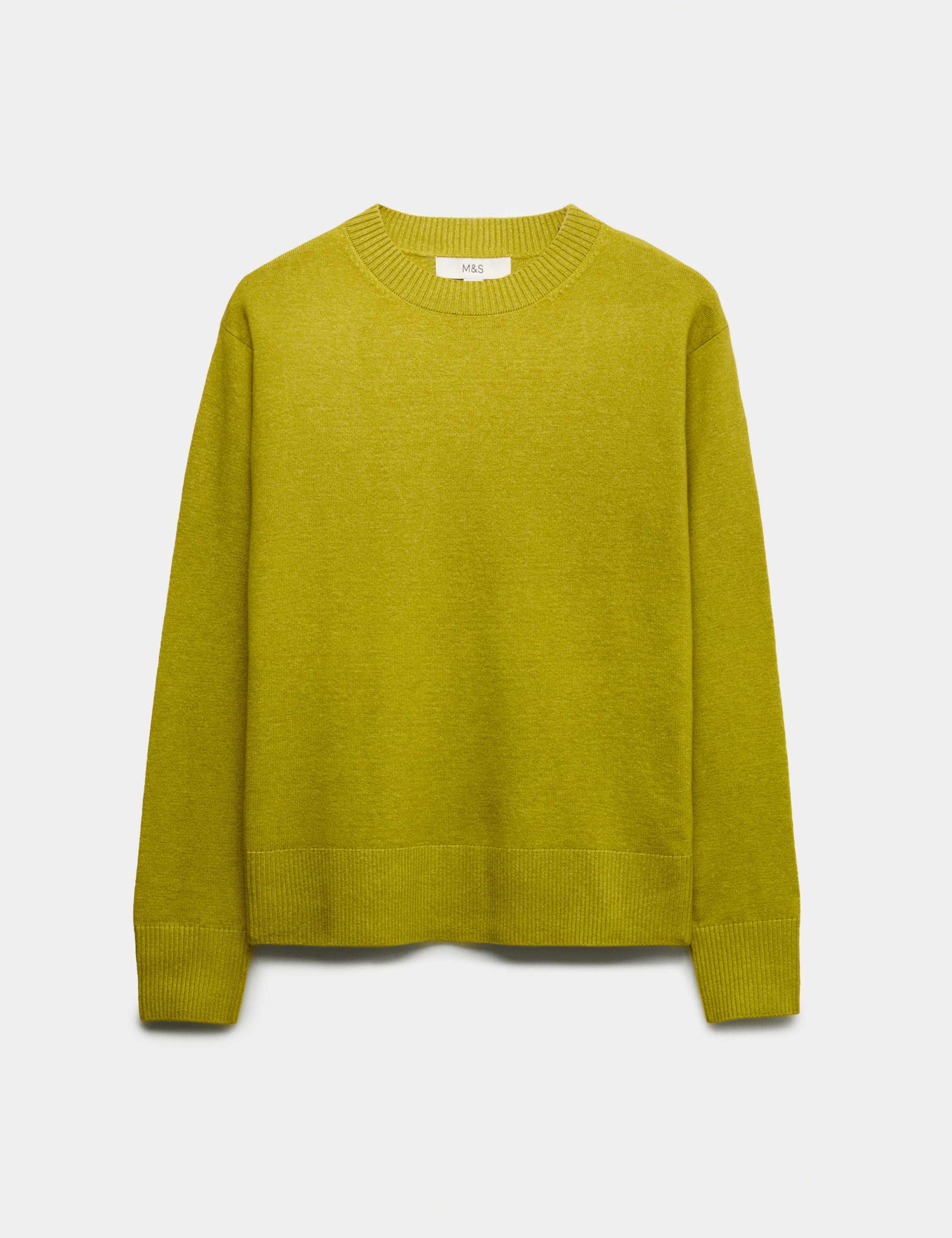Air-Yarn Crew Neck Jumper