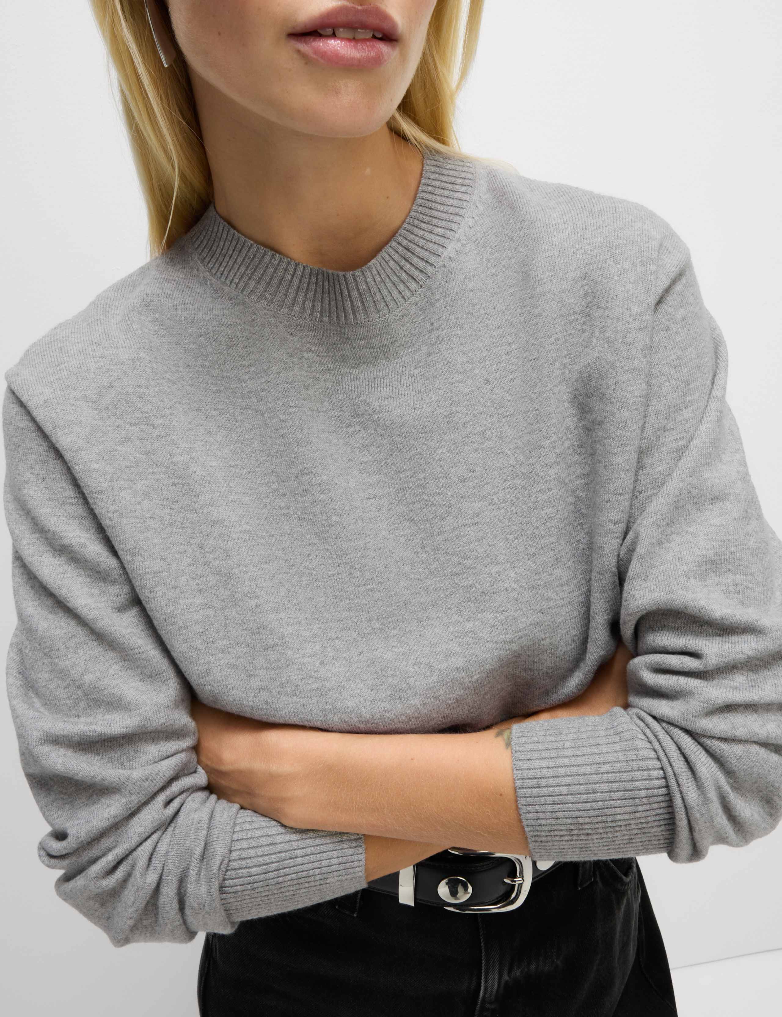 Air-Yarn Crew Neck Jumper