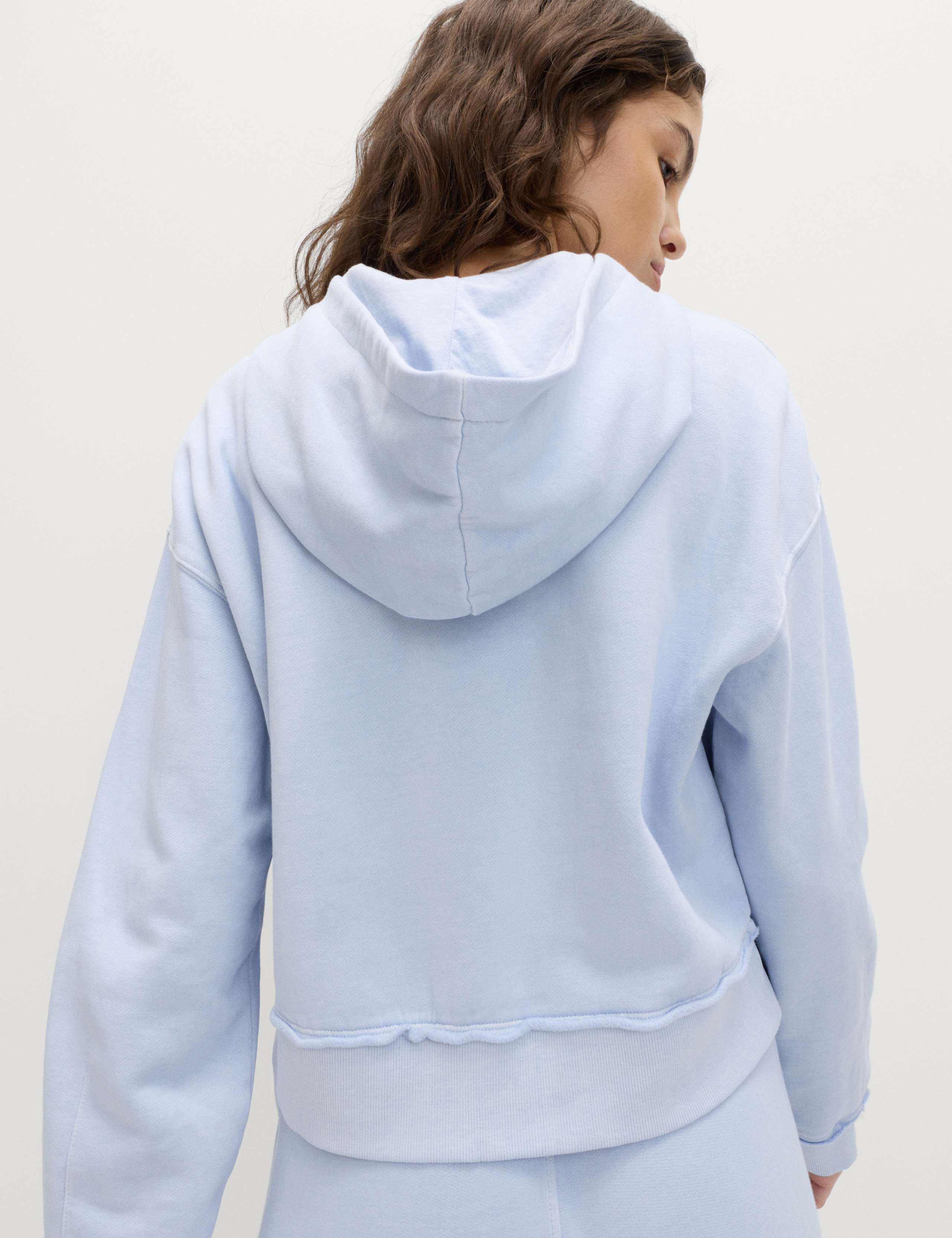 Pure Cotton Textured Hoodie