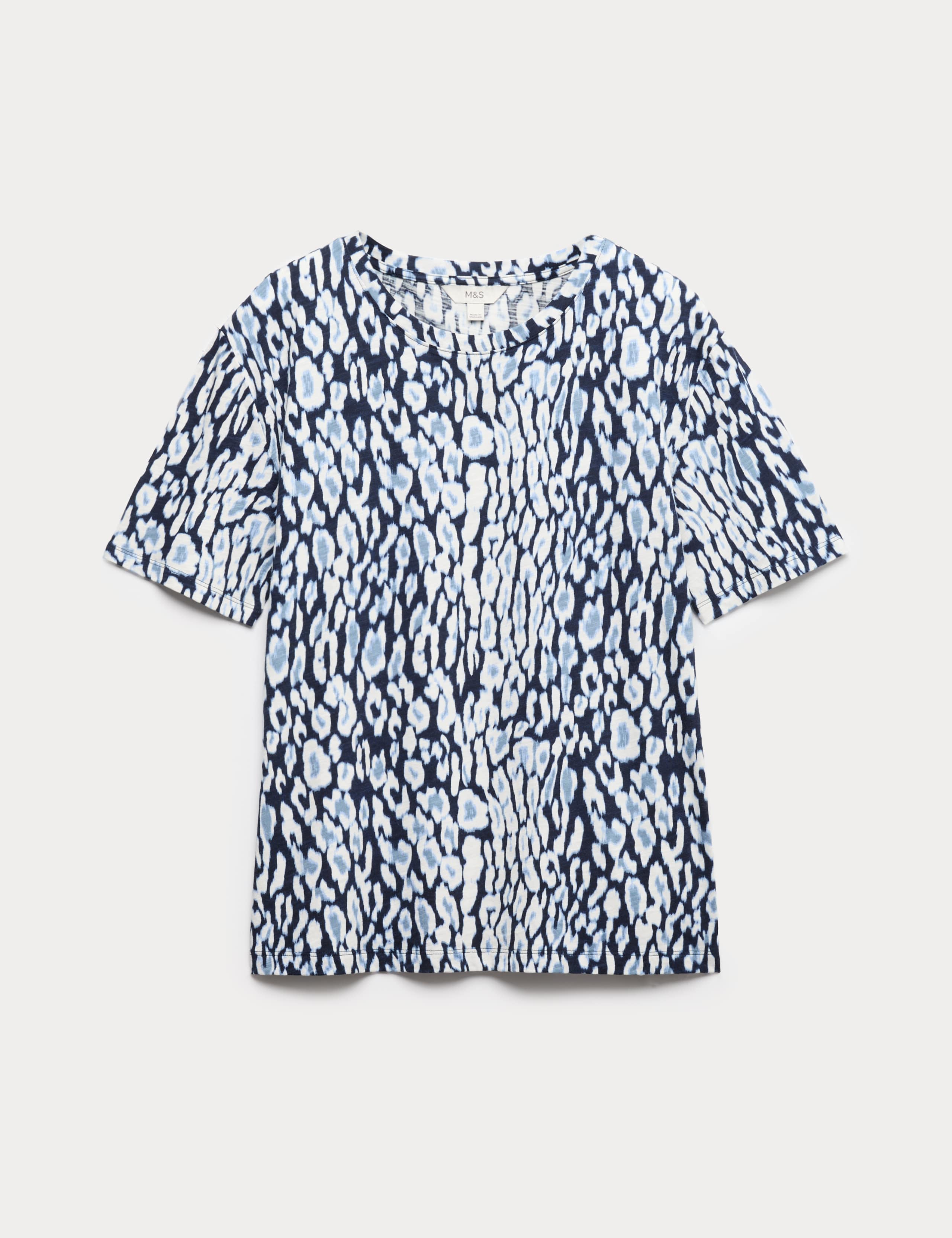 Cotton Modal Blend Printed T-Shirt