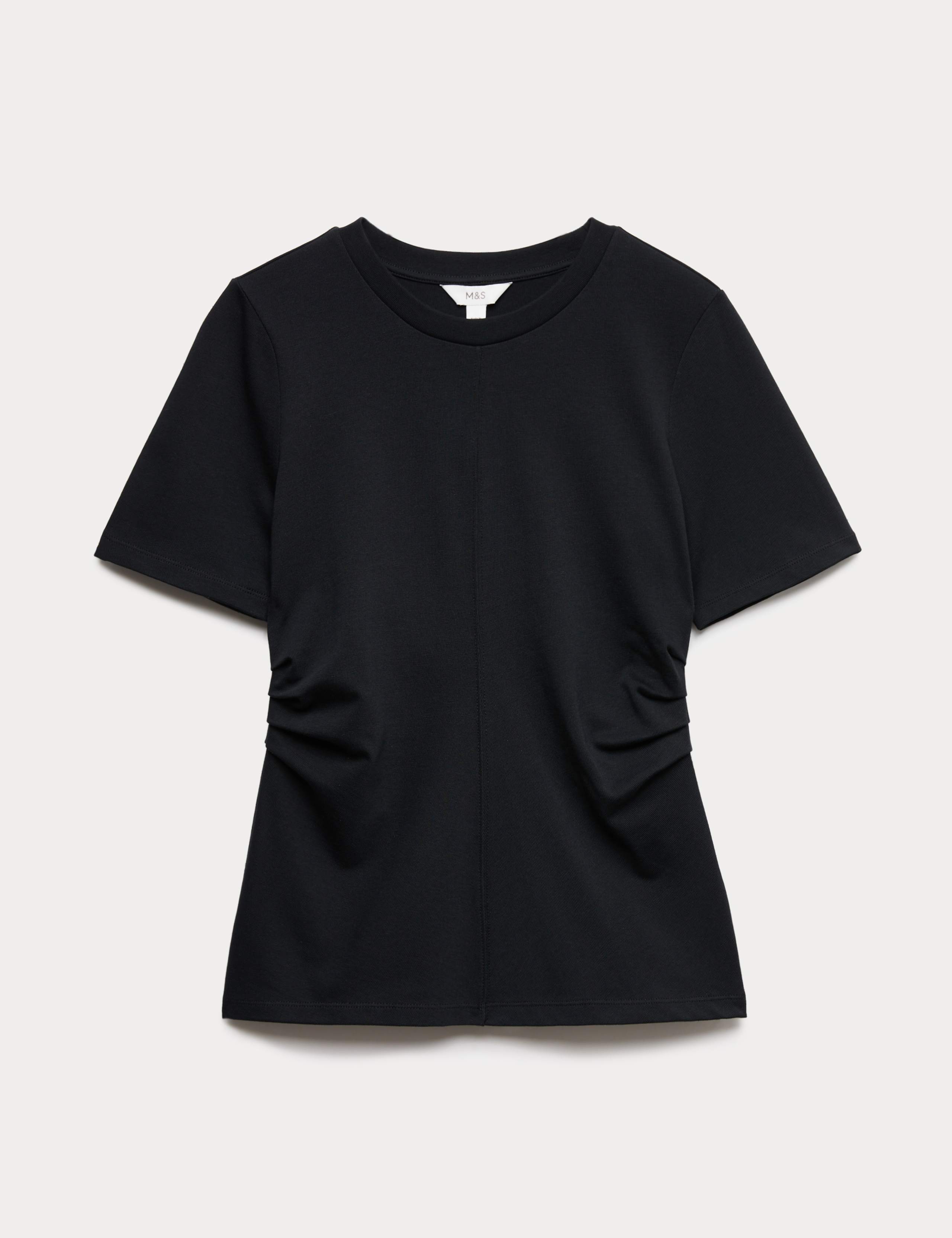 Pure Cotton Waisted T-Shirt