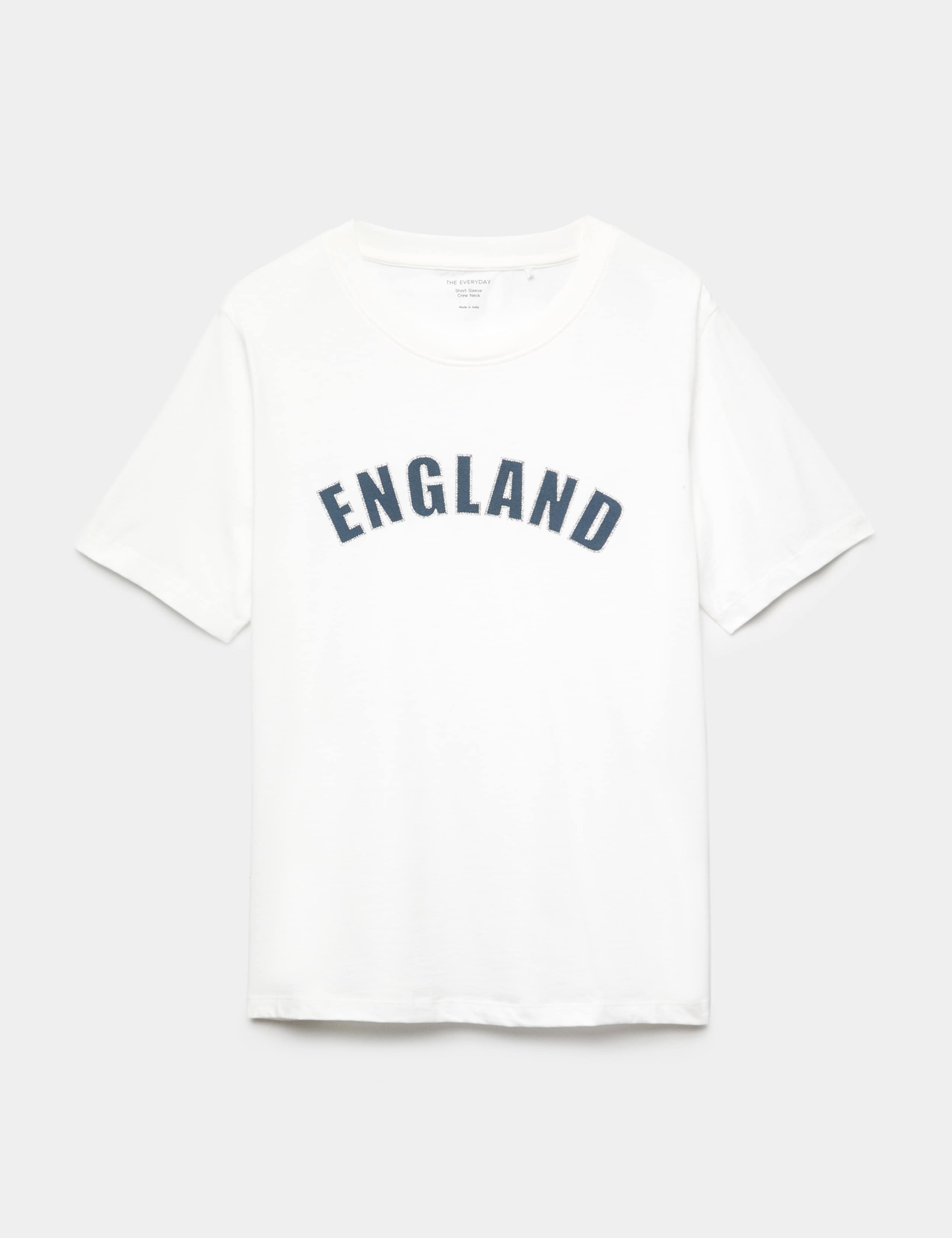 Pure Cotton Embellished World Cup T-Shirt
