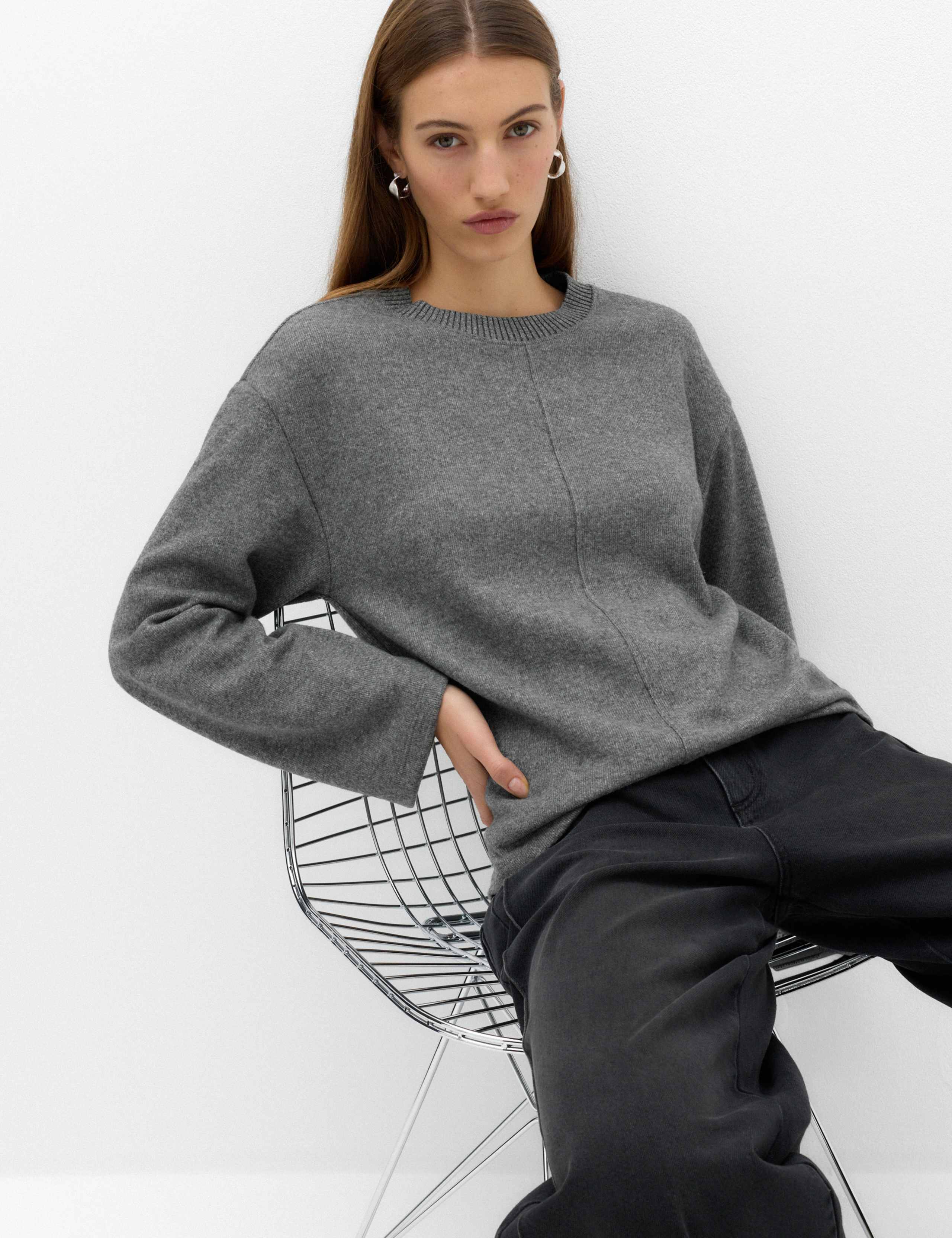 Crew Neck Cosy Sweatshirt