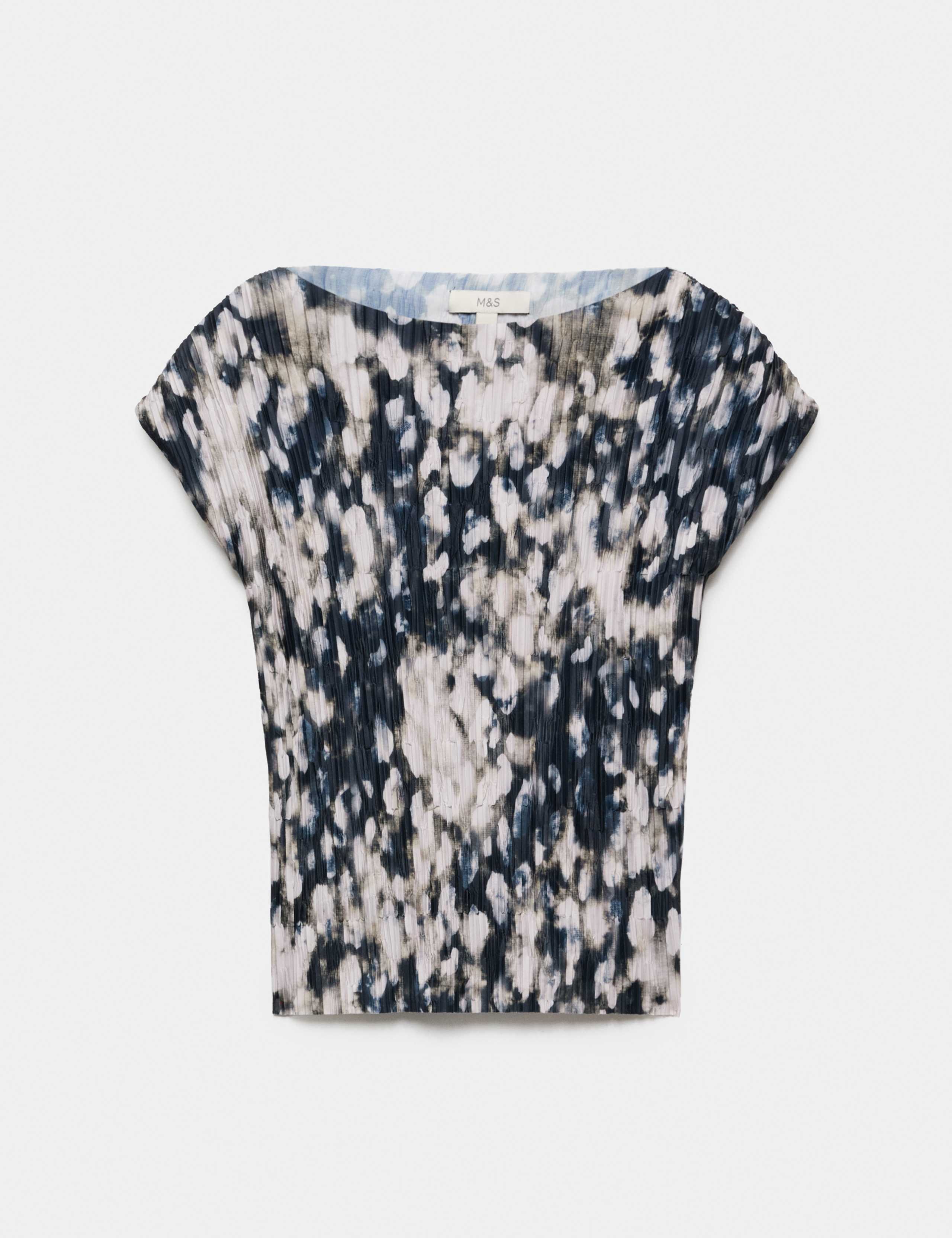 Plisse T-Shirt