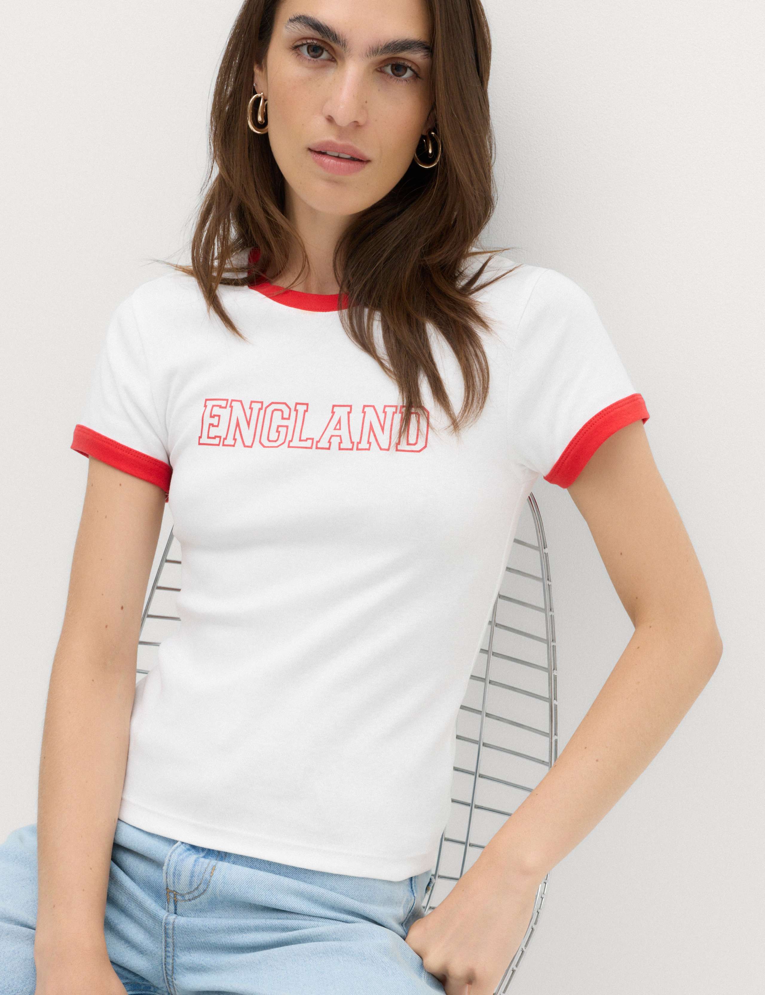 World Cup Pure Cotton Slim Fit T-Shirt
